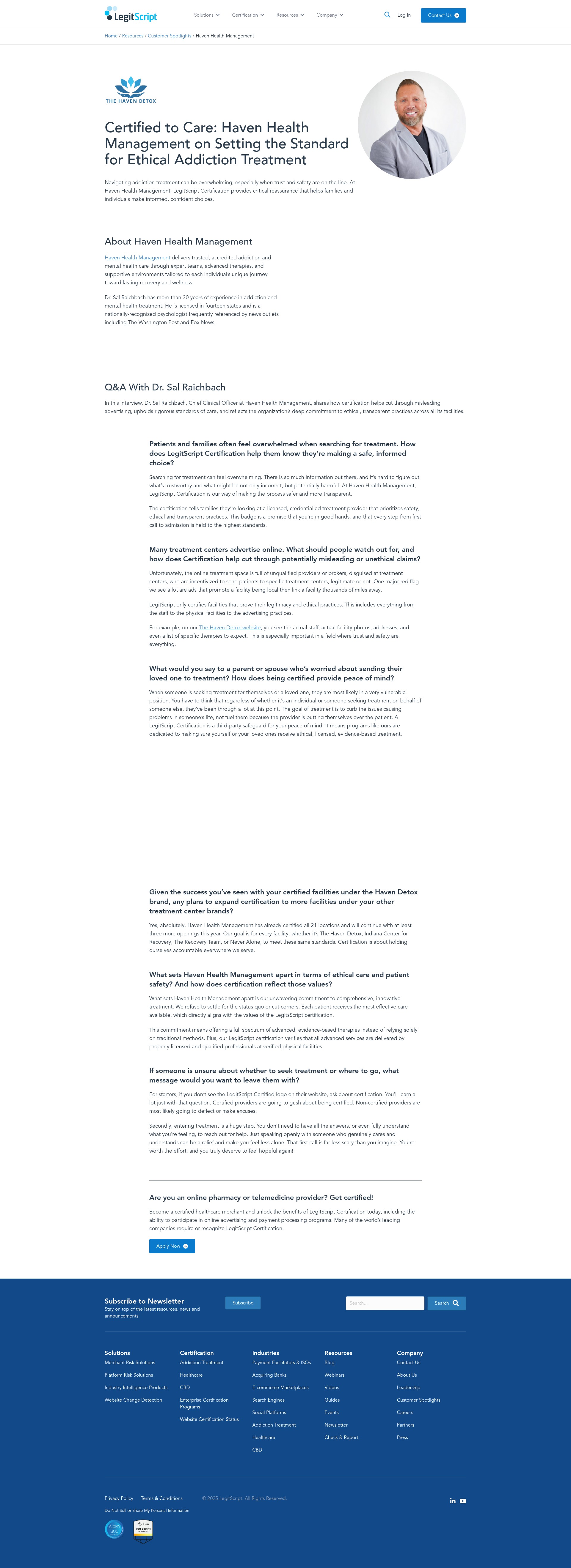 Landing Page