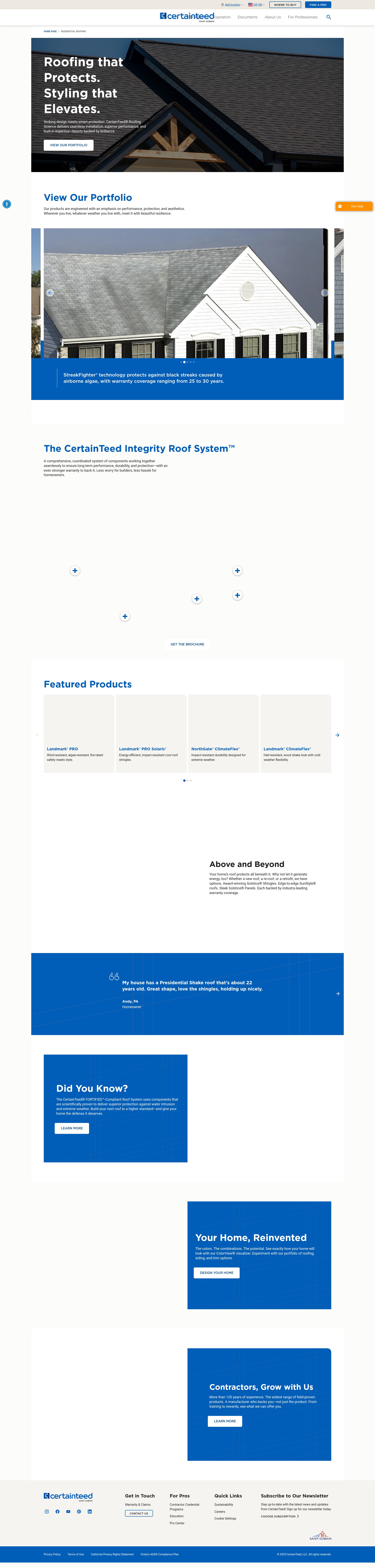 Landing Page
