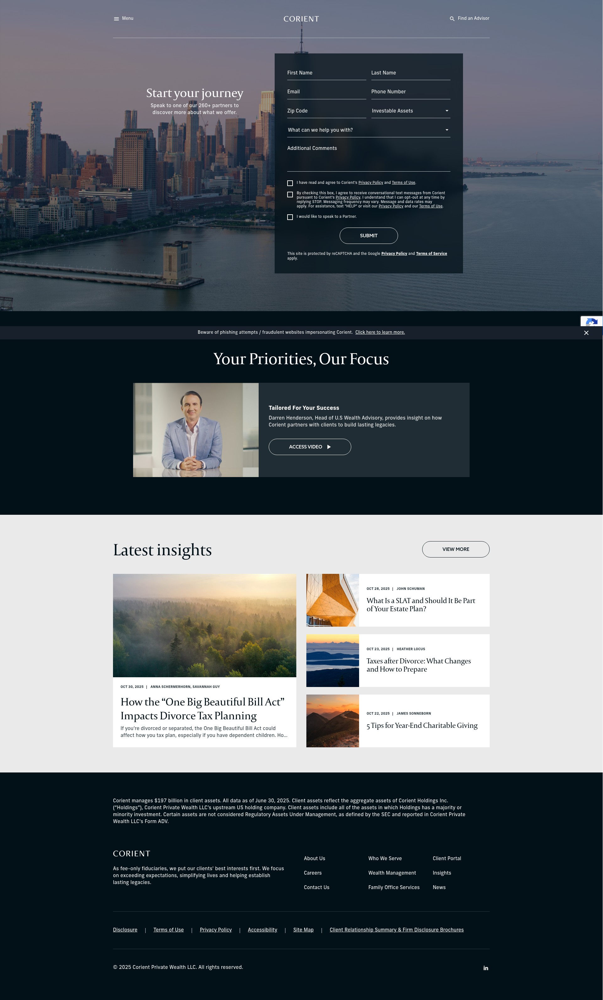 Landing Page