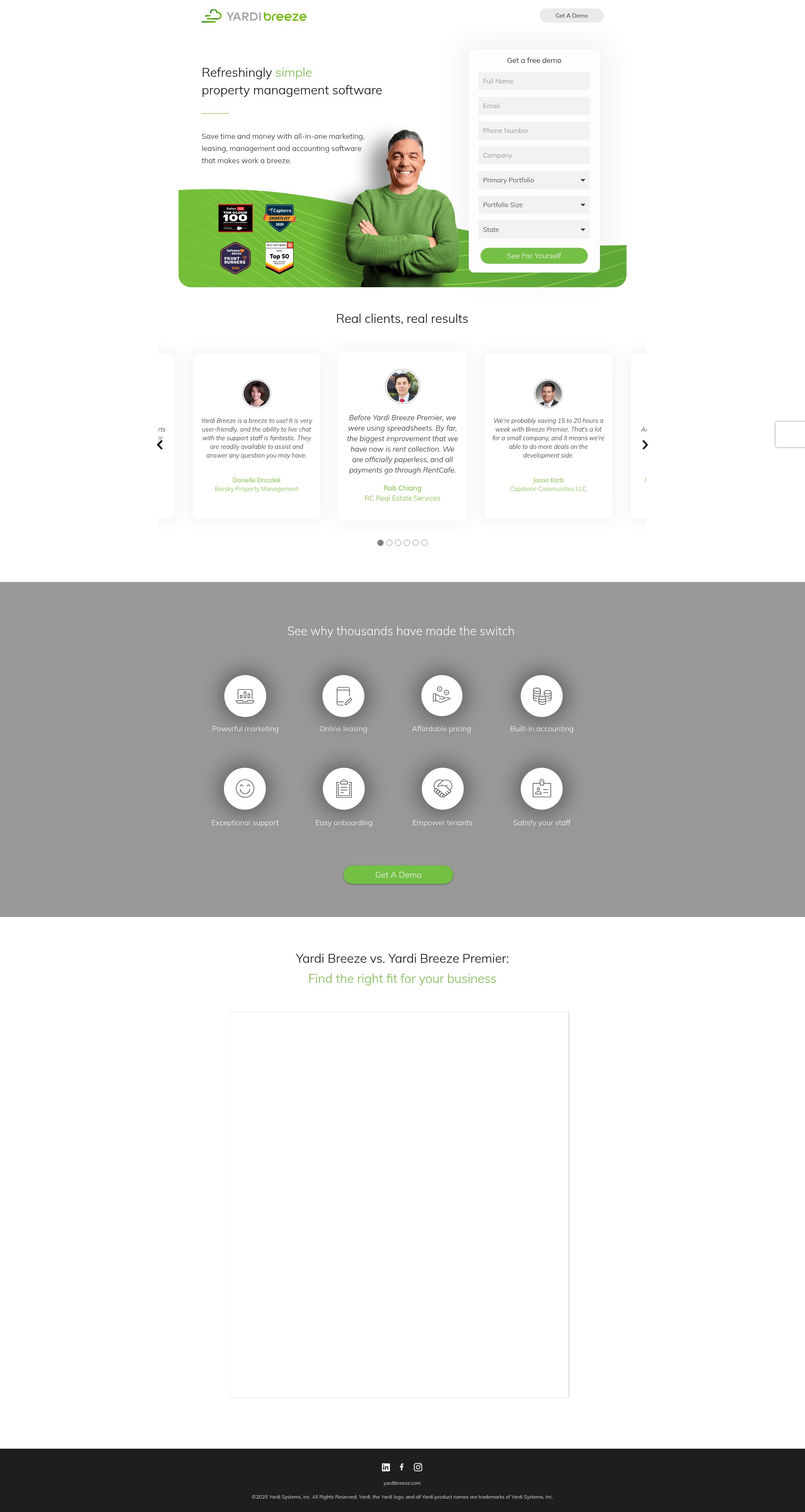 Landing Page