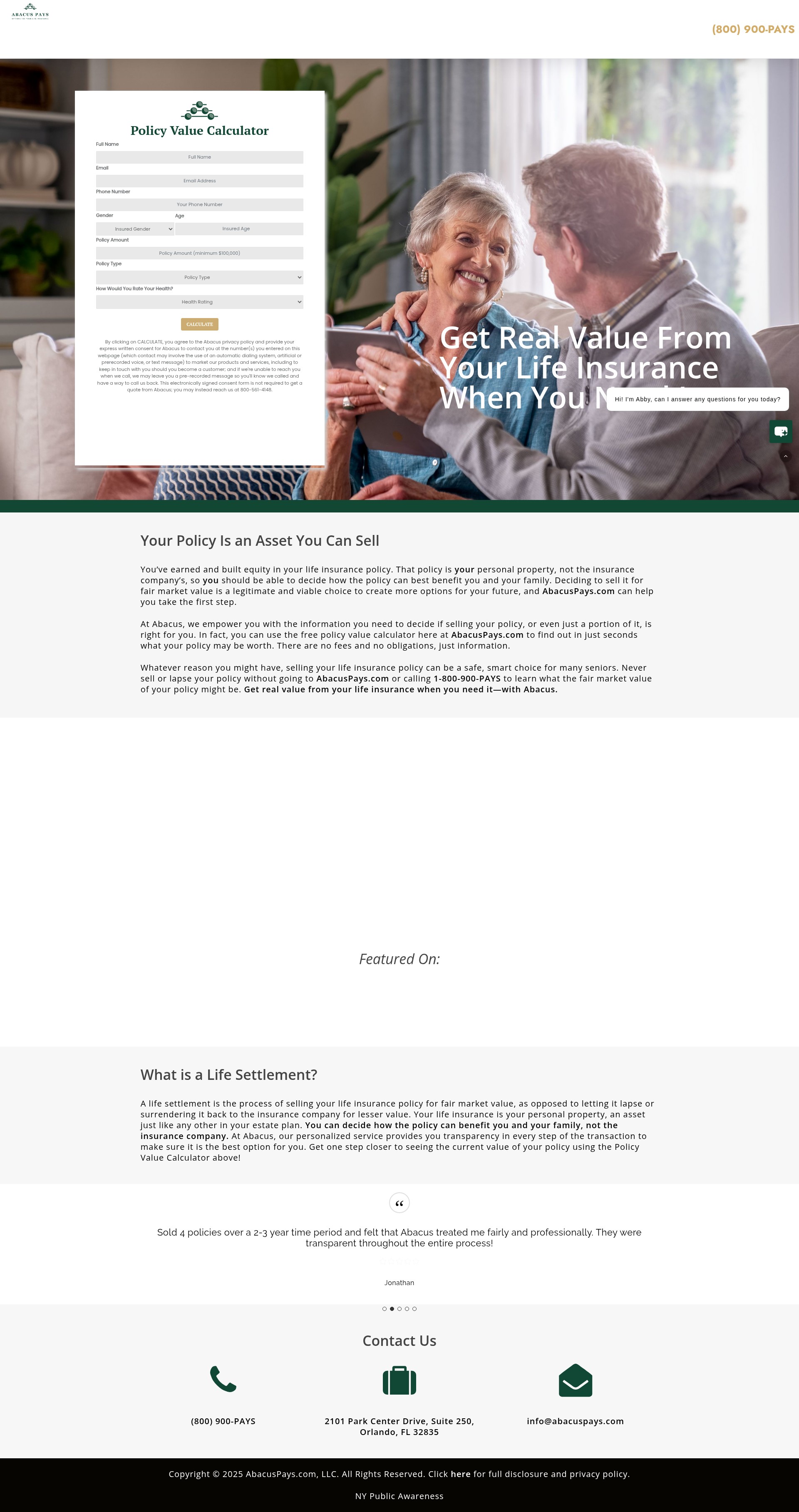 Landing Page