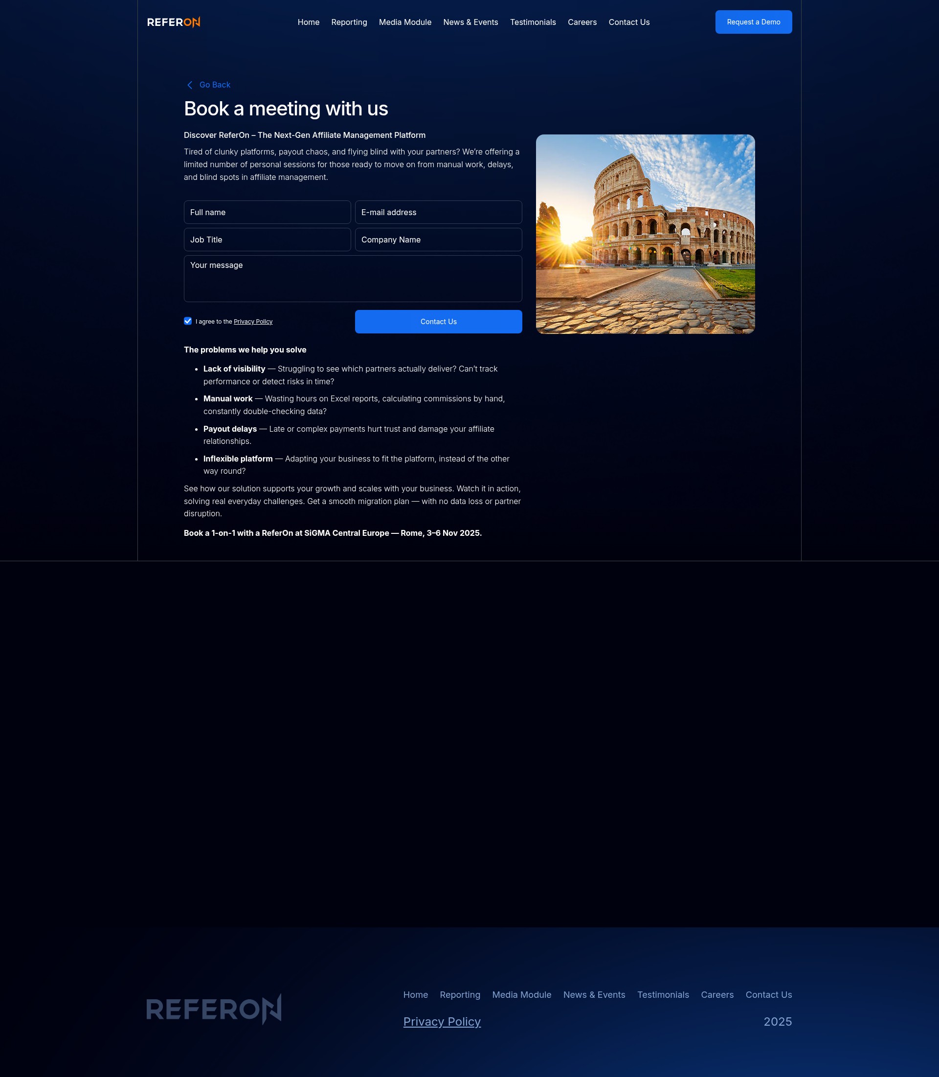 Landing Page