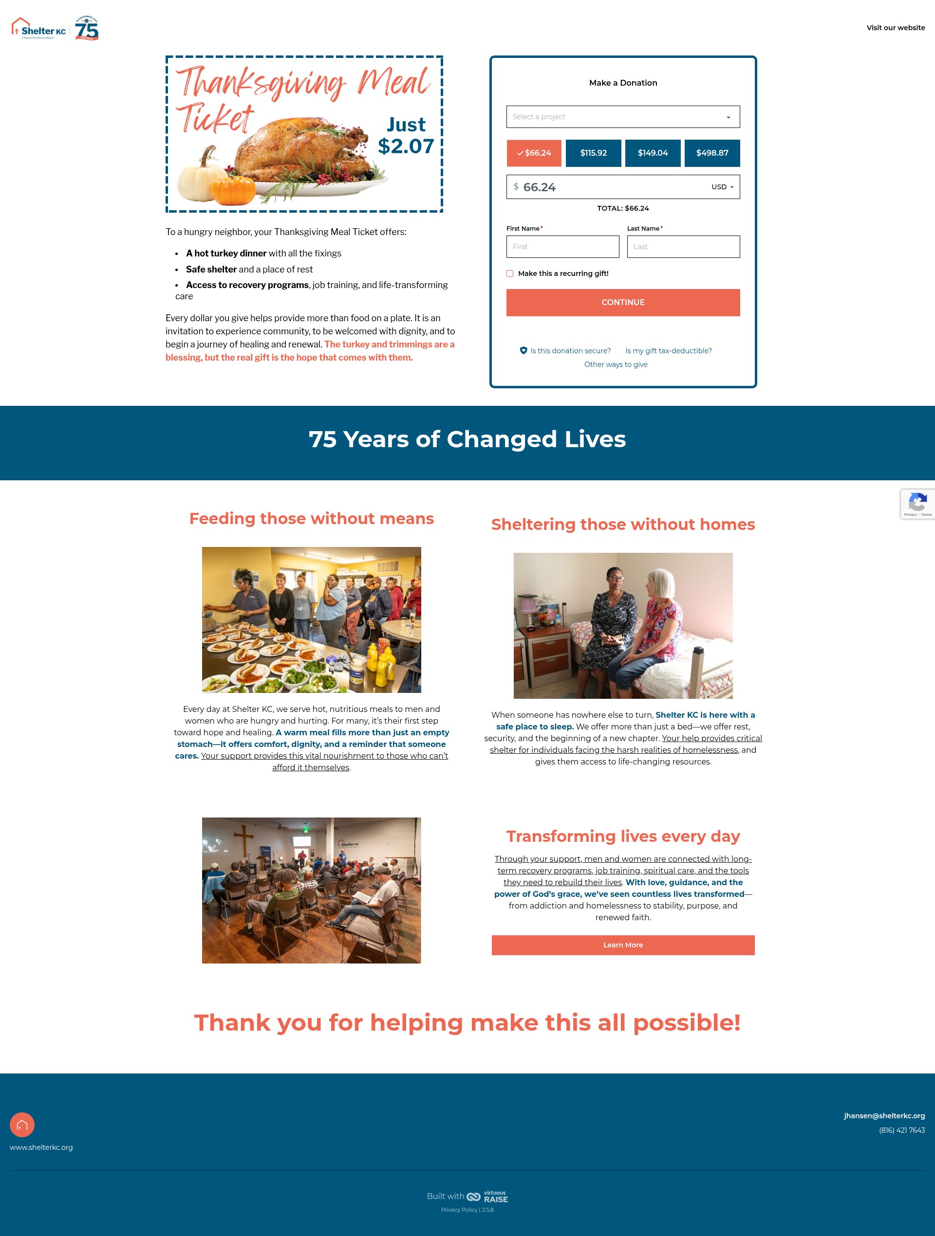 Landing Page