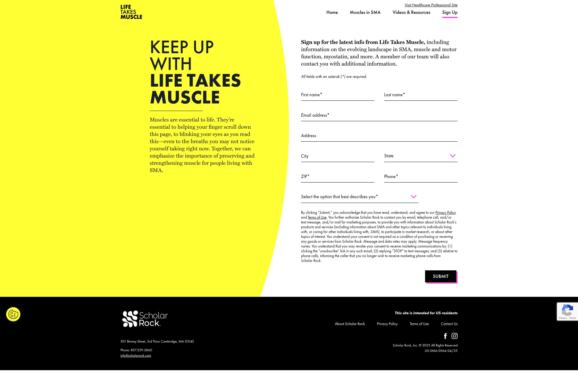 Landing Page