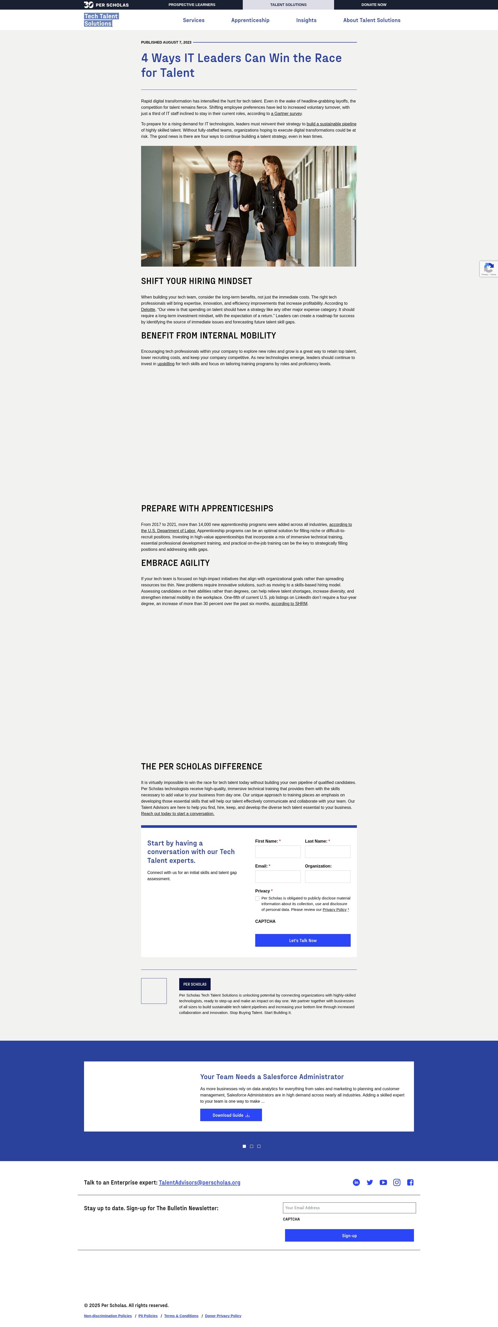 Landing Page