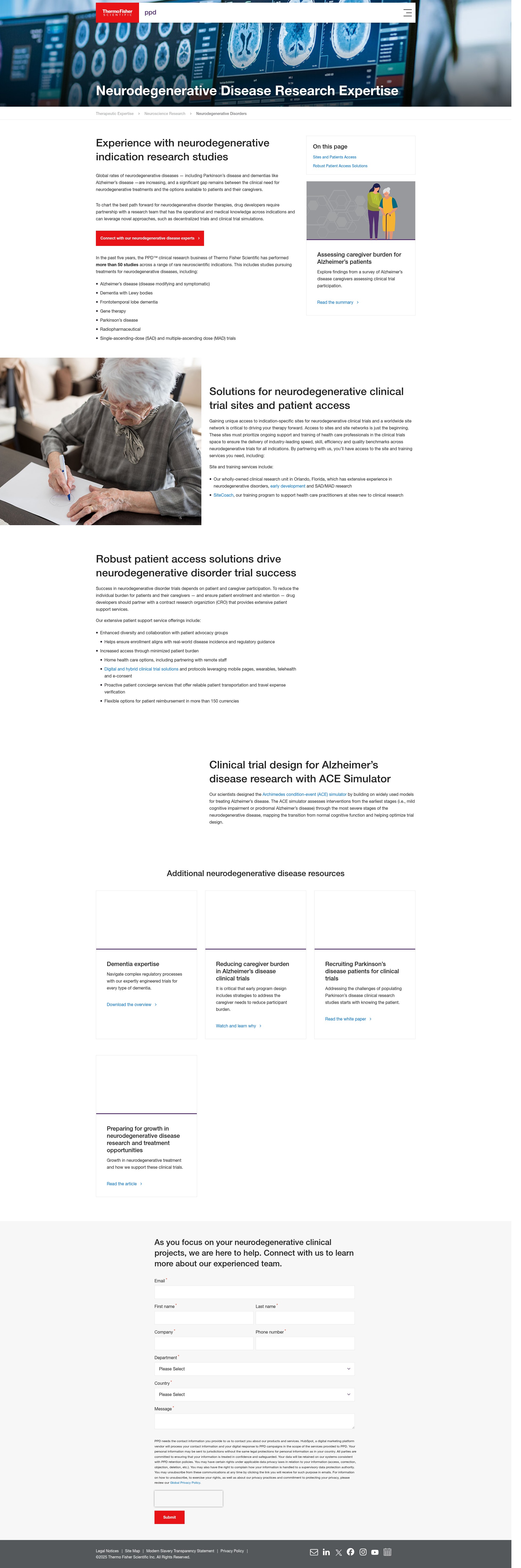 Landing Page