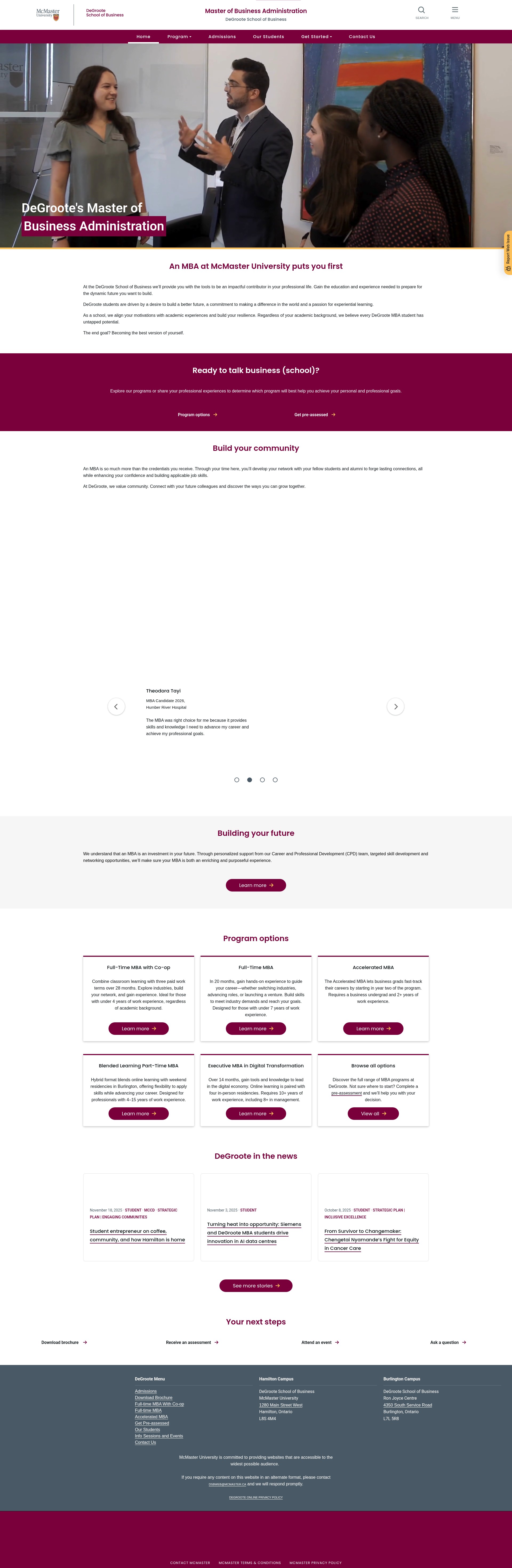 Landing Page