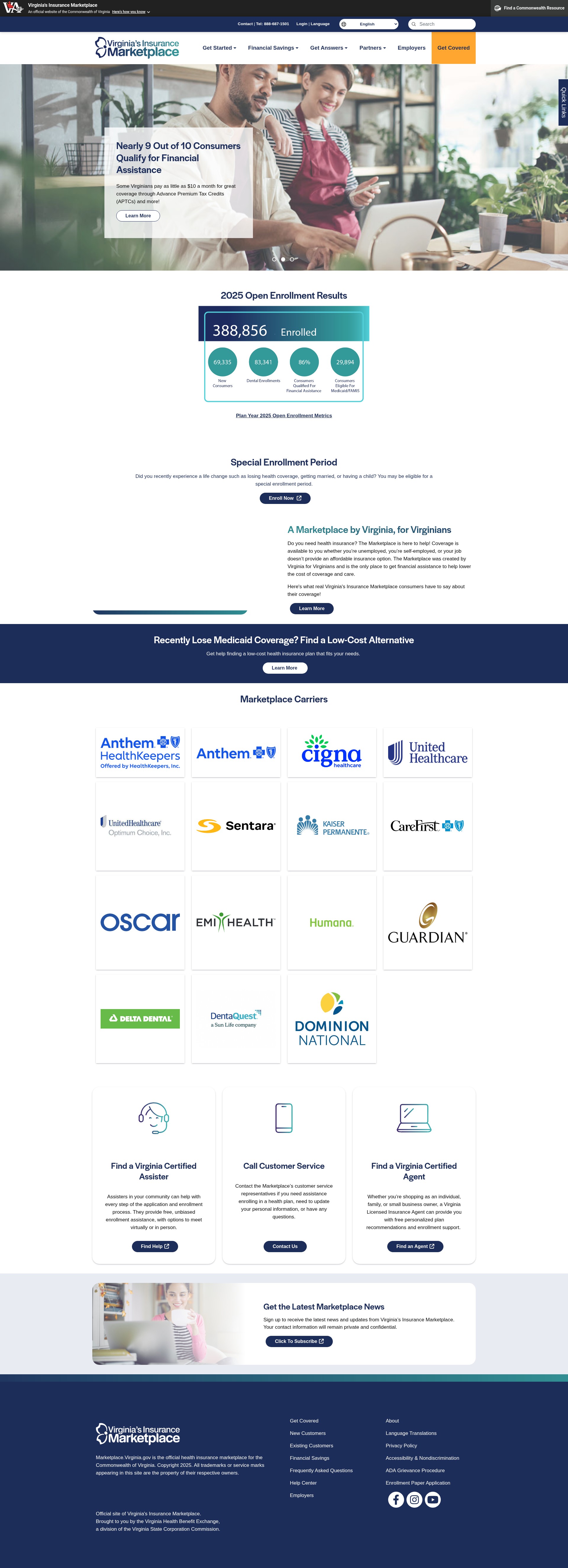Landing Page
