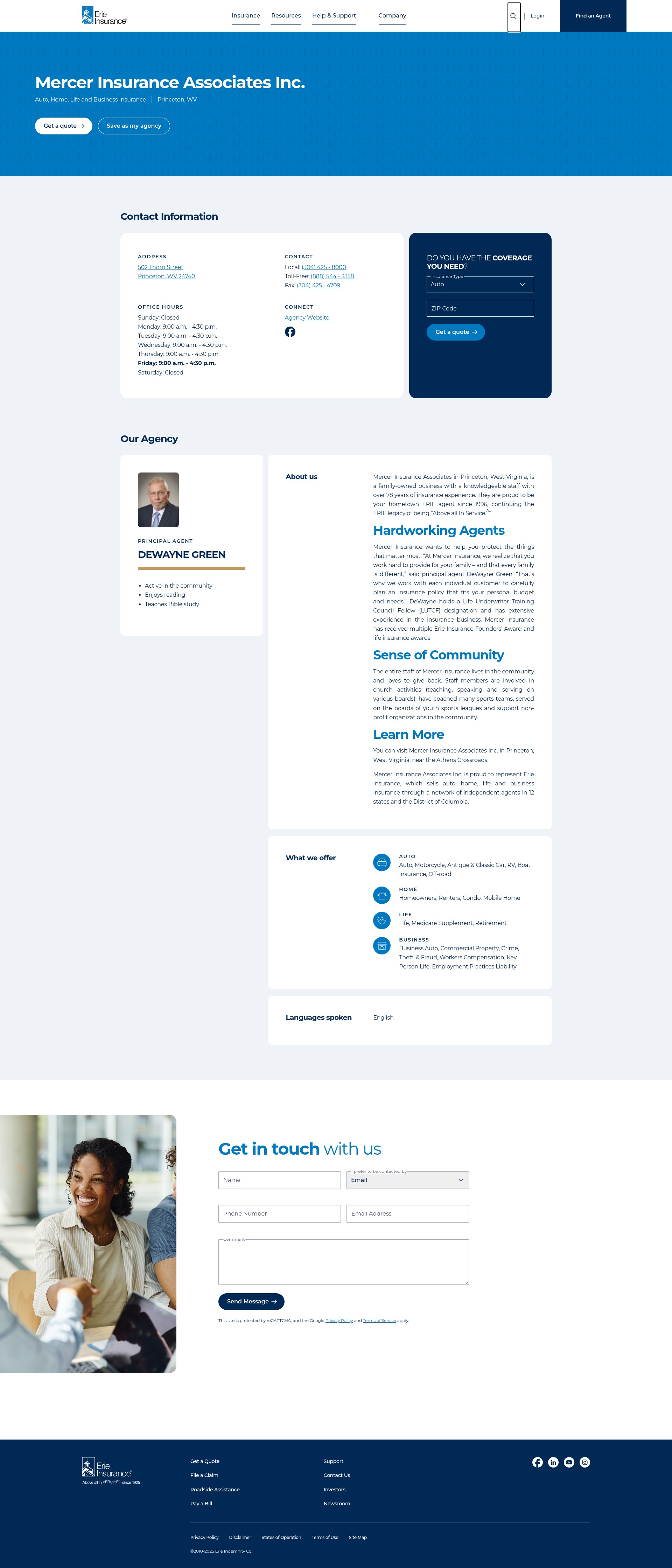 Landing Page