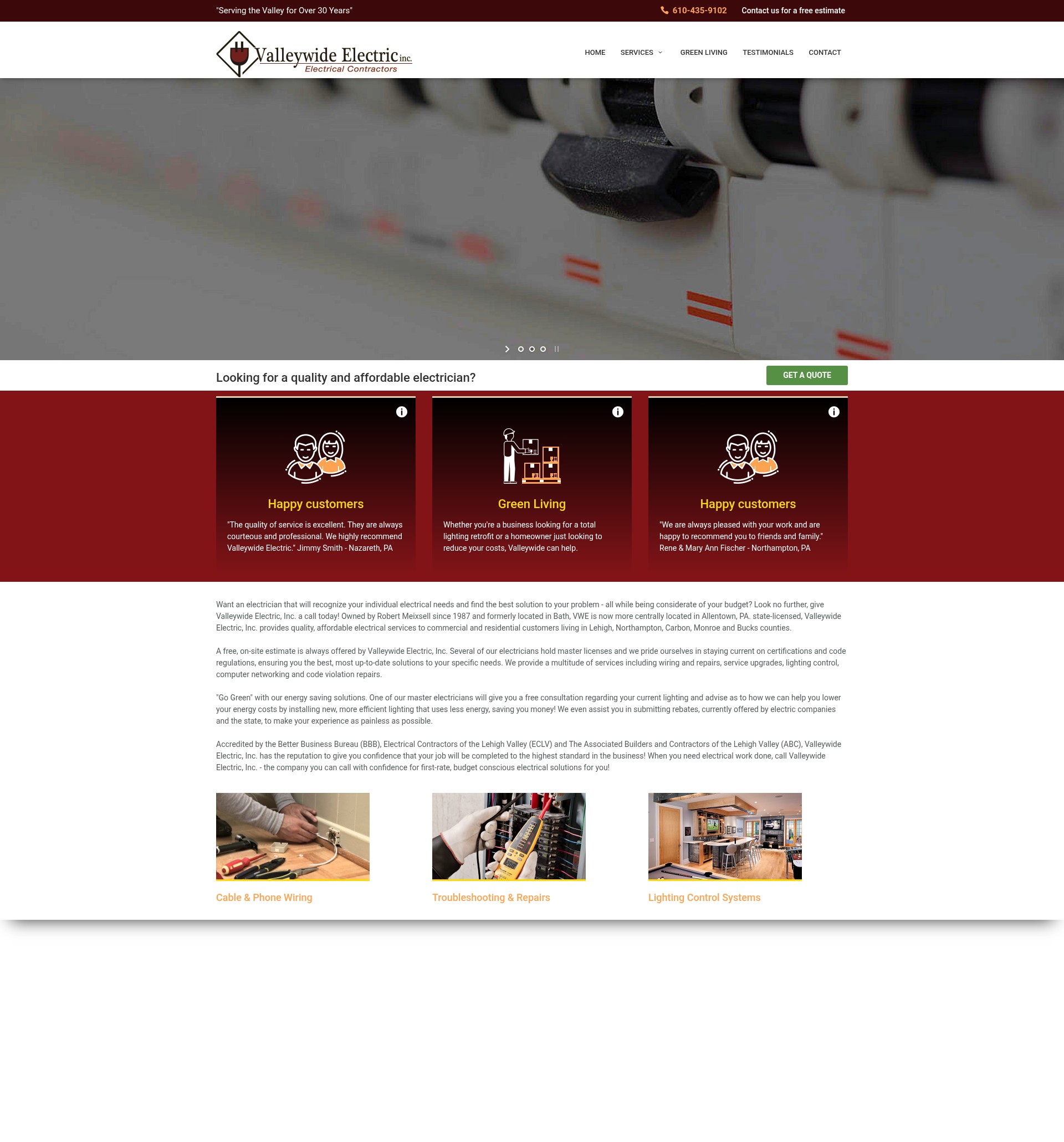 Landing Page