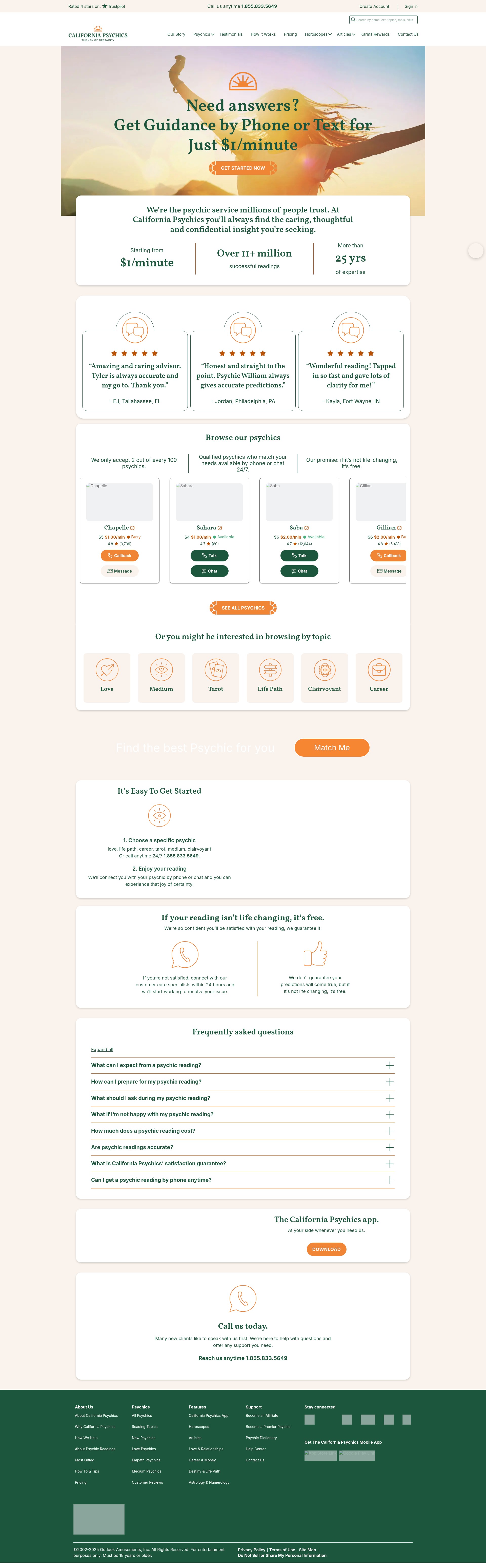 Landing Page