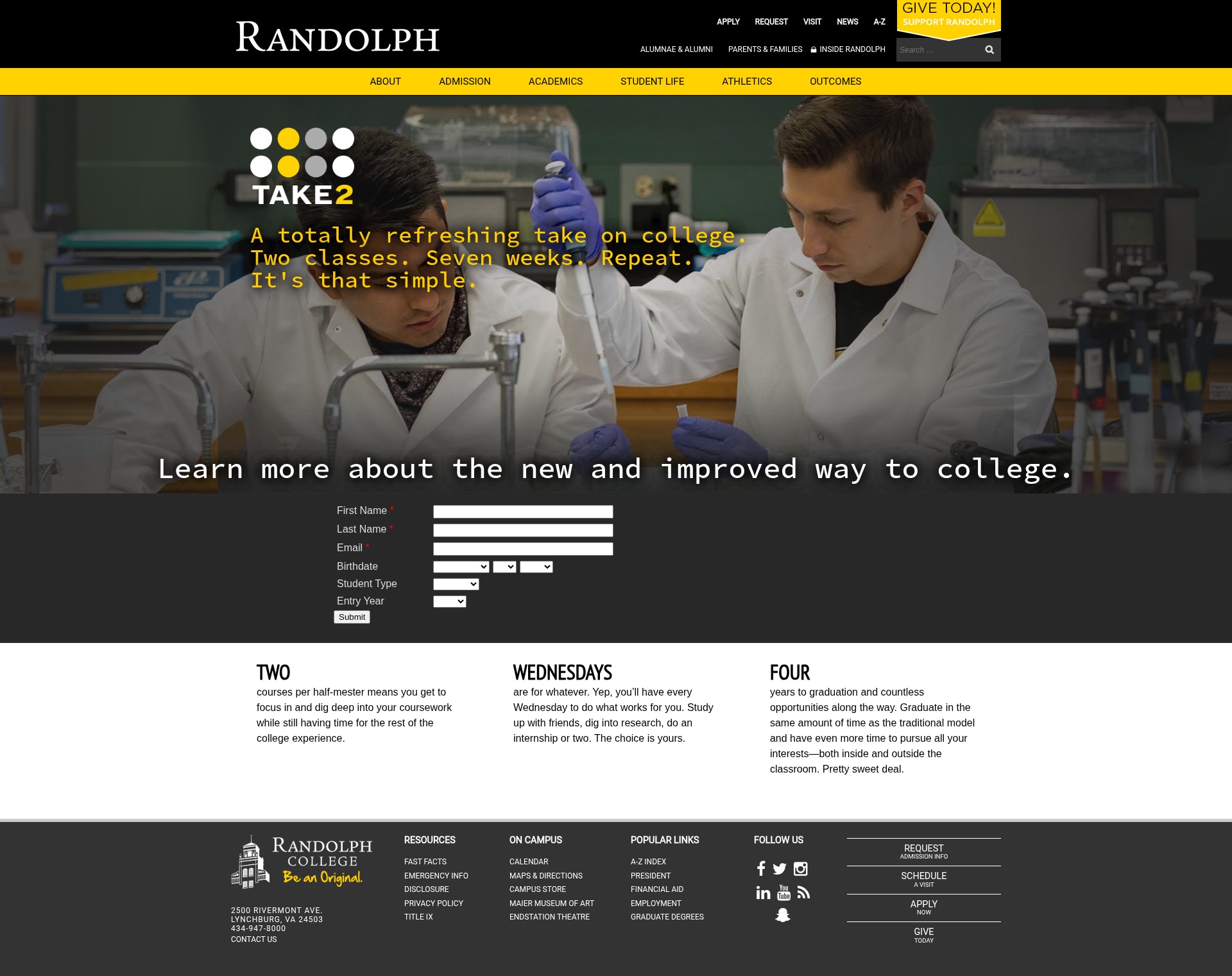 Landing Page