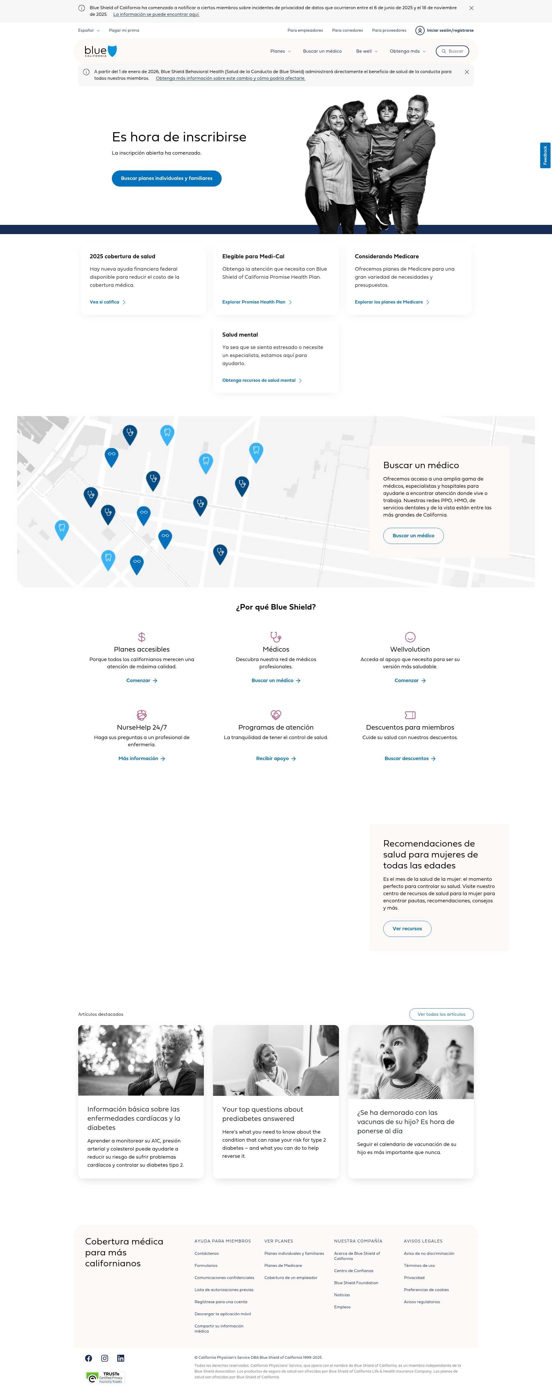 Landing Page