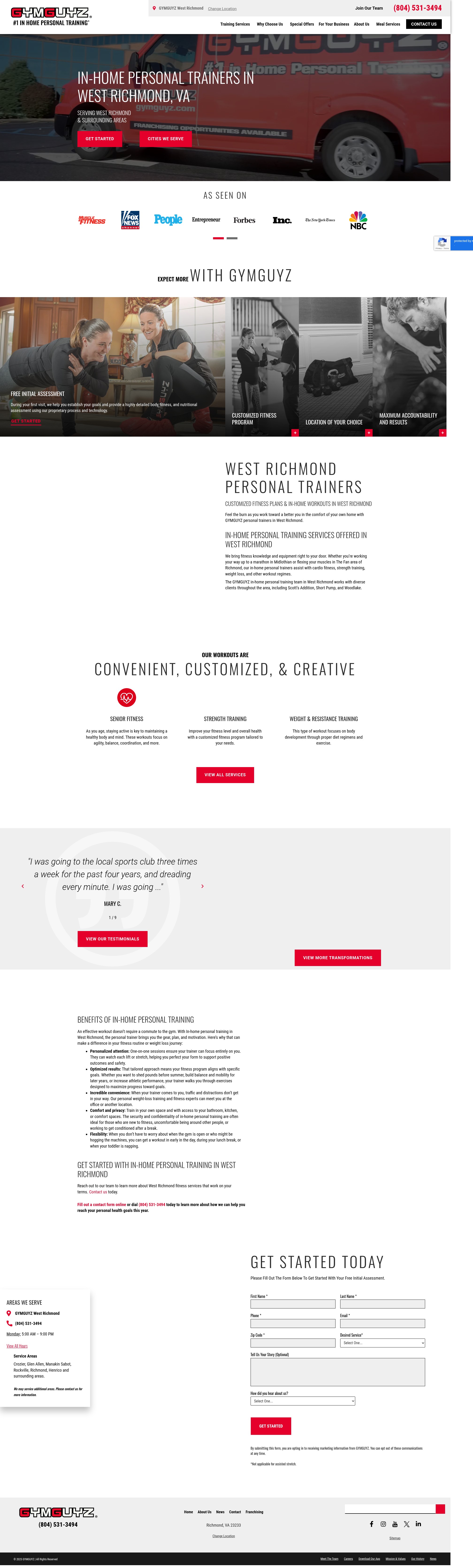 Landing Page