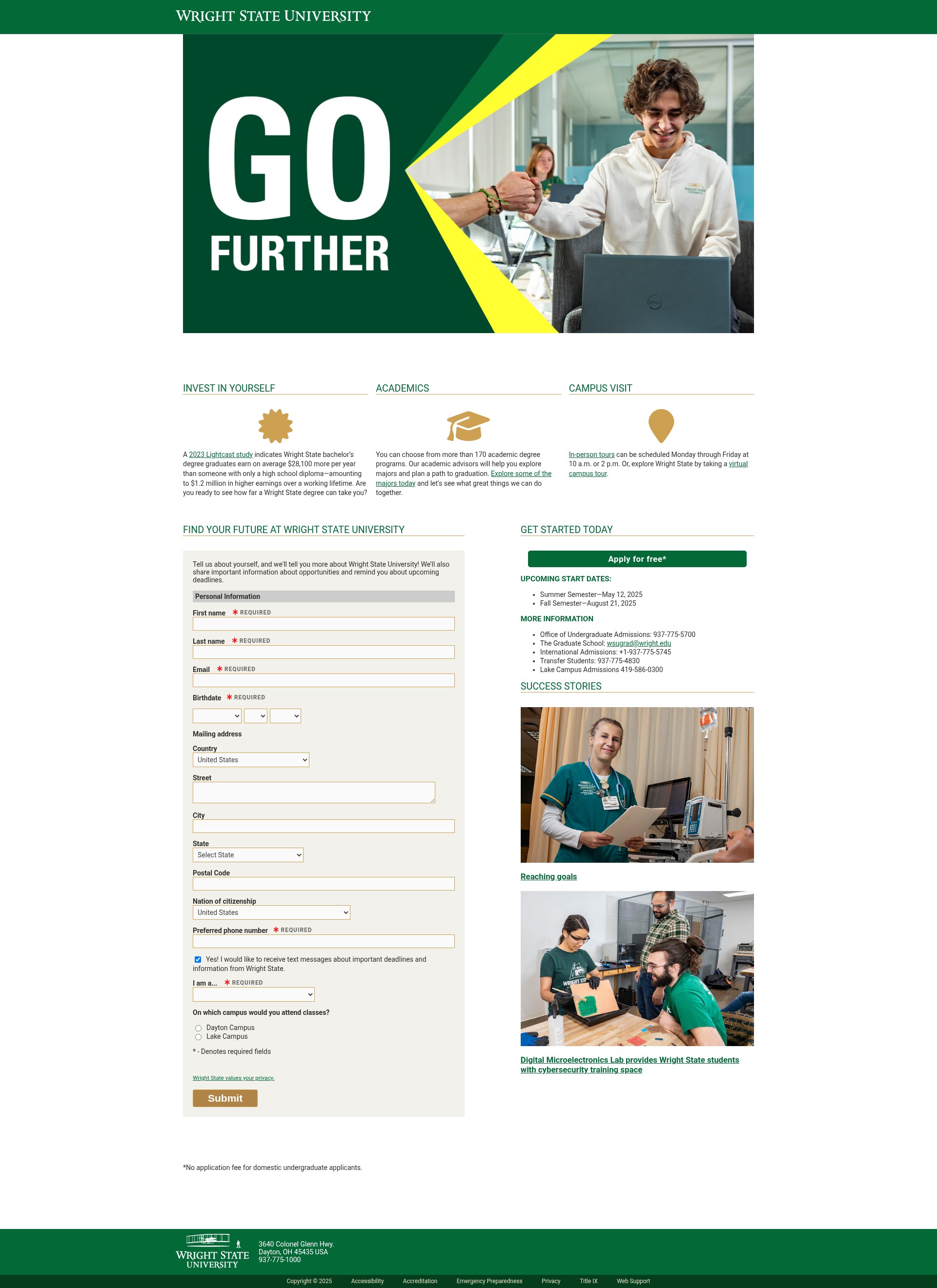 Landing Page