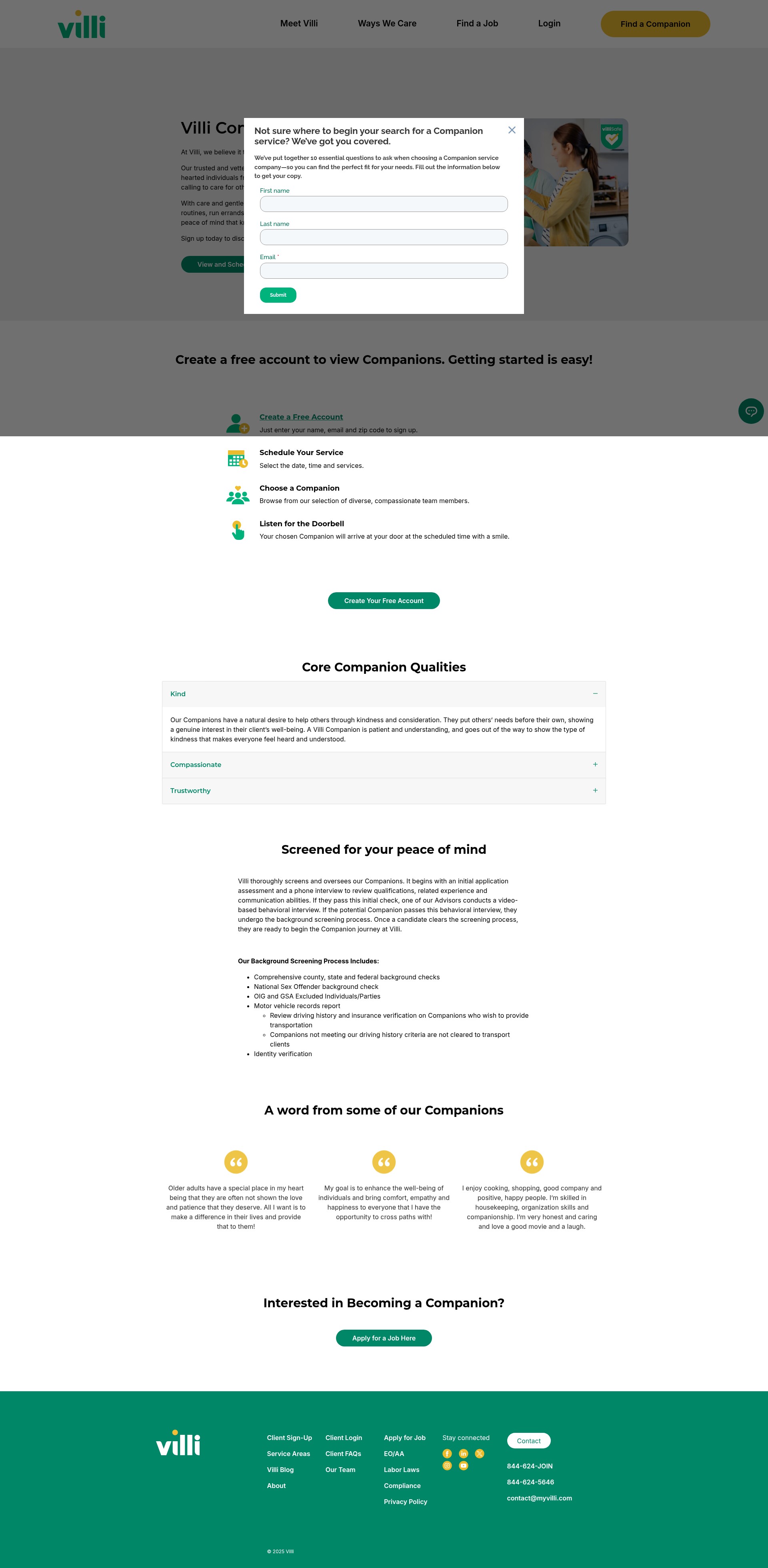 Landing Page