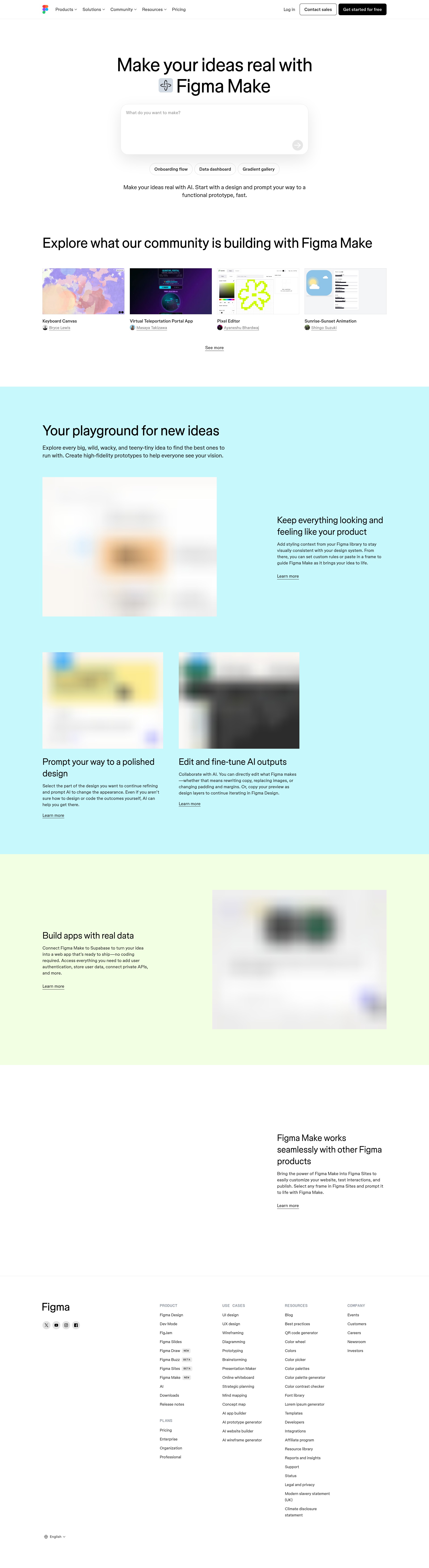 Landing Page