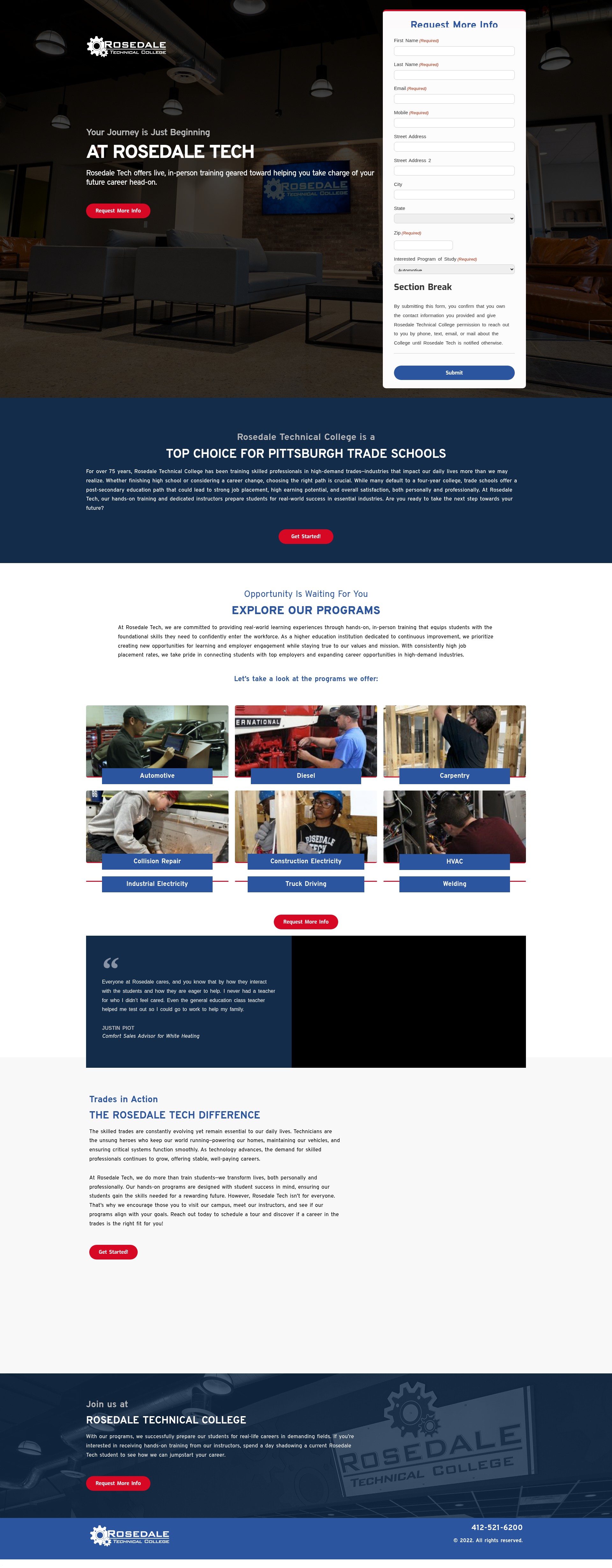 Landing Page