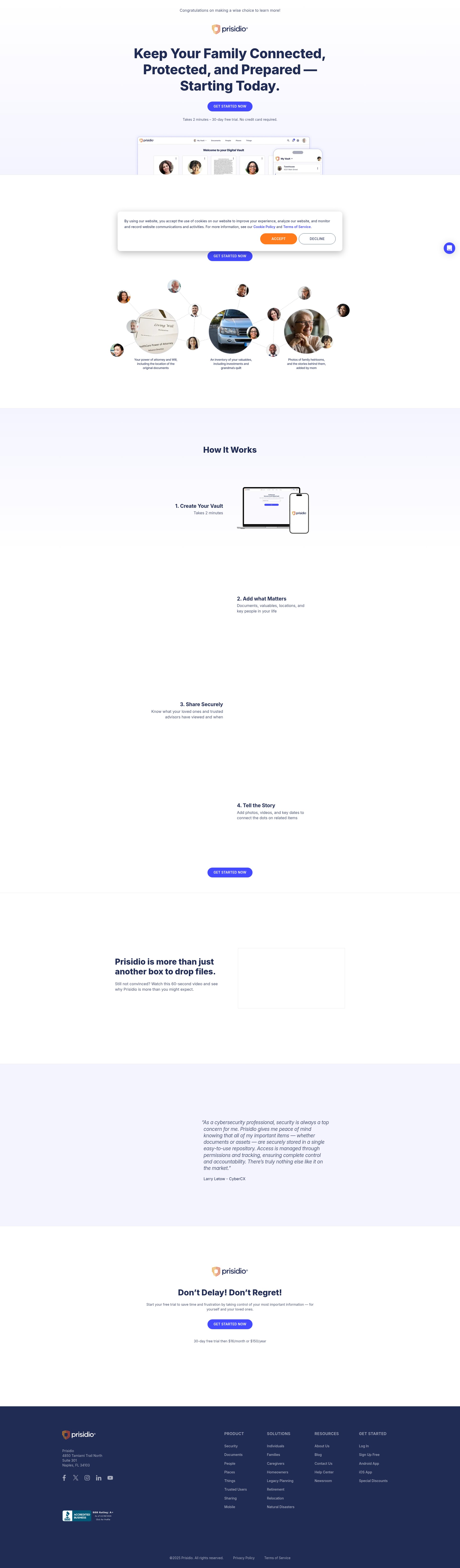 Landing Page