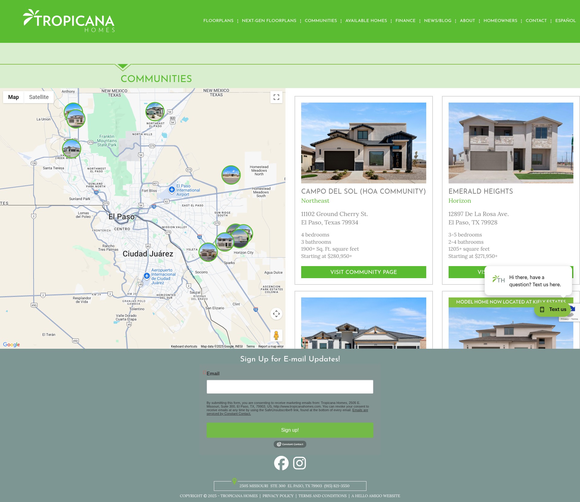 Landing Page