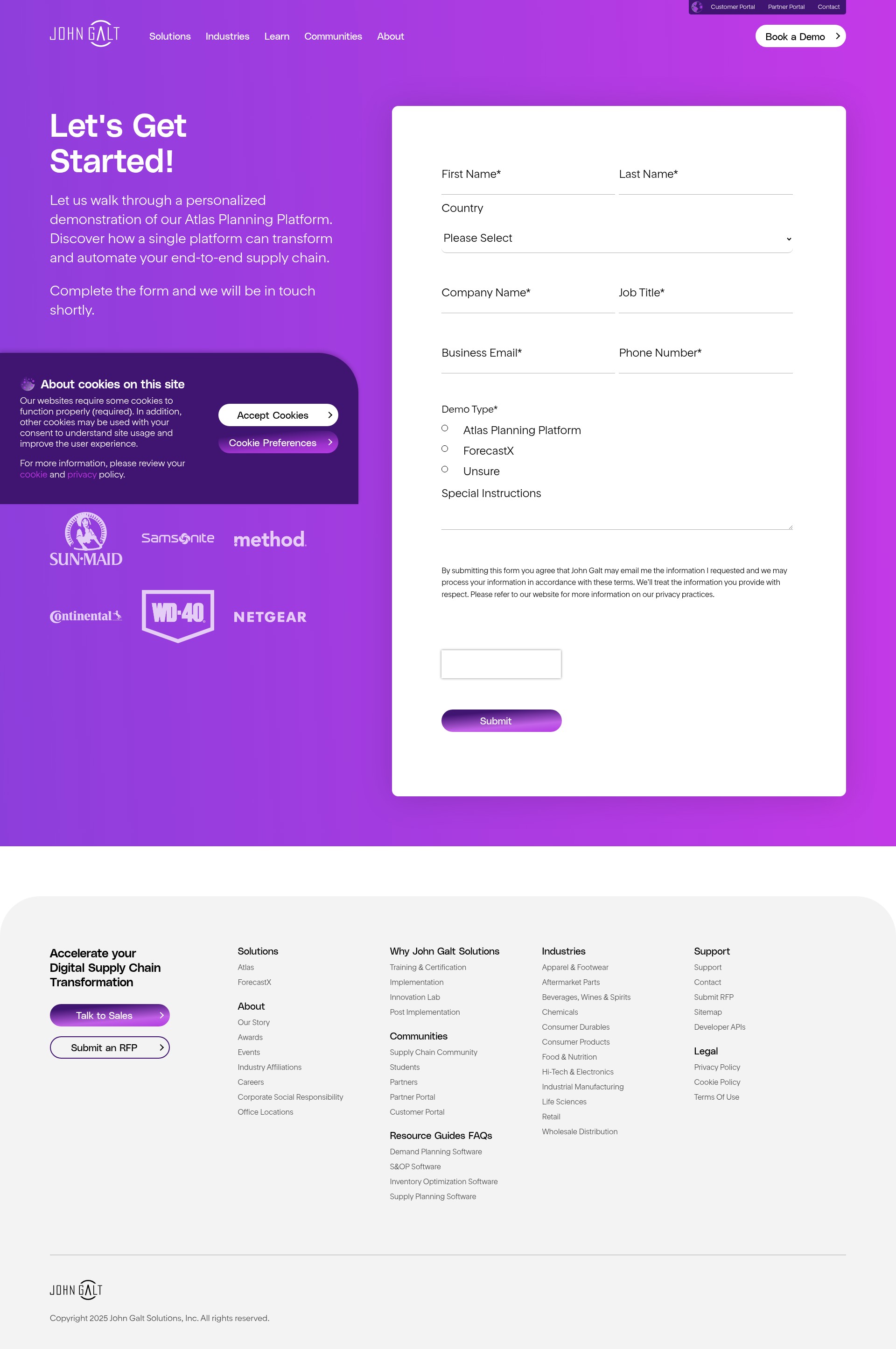 Landing Page