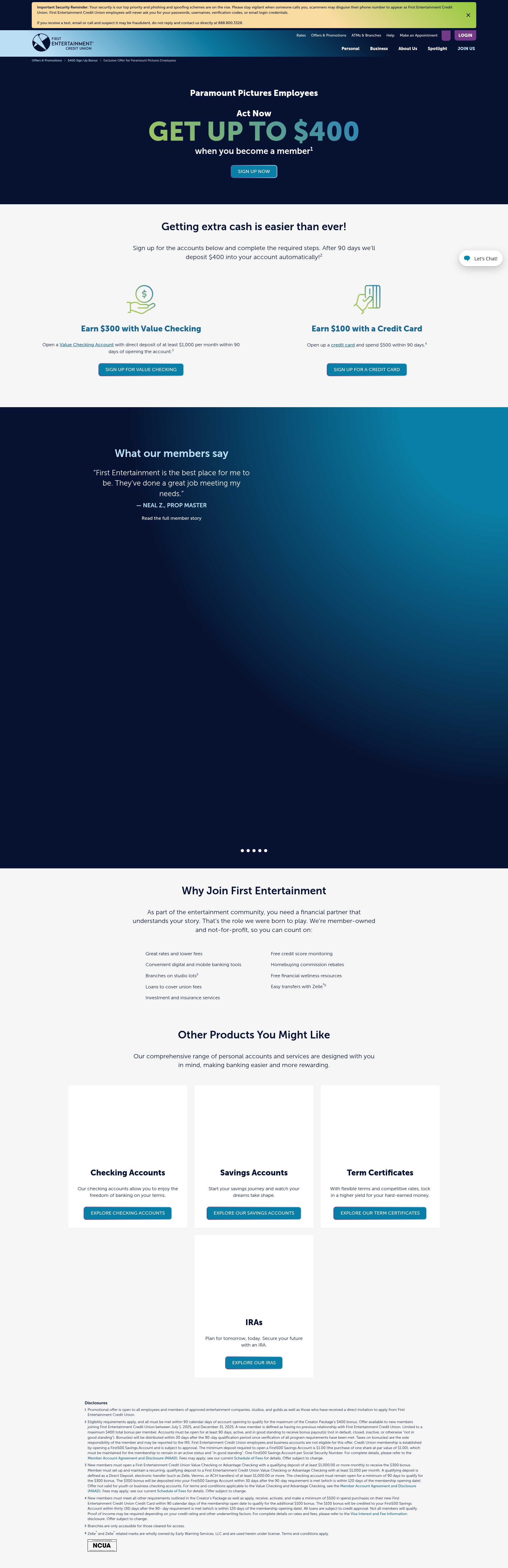 Landing Page
