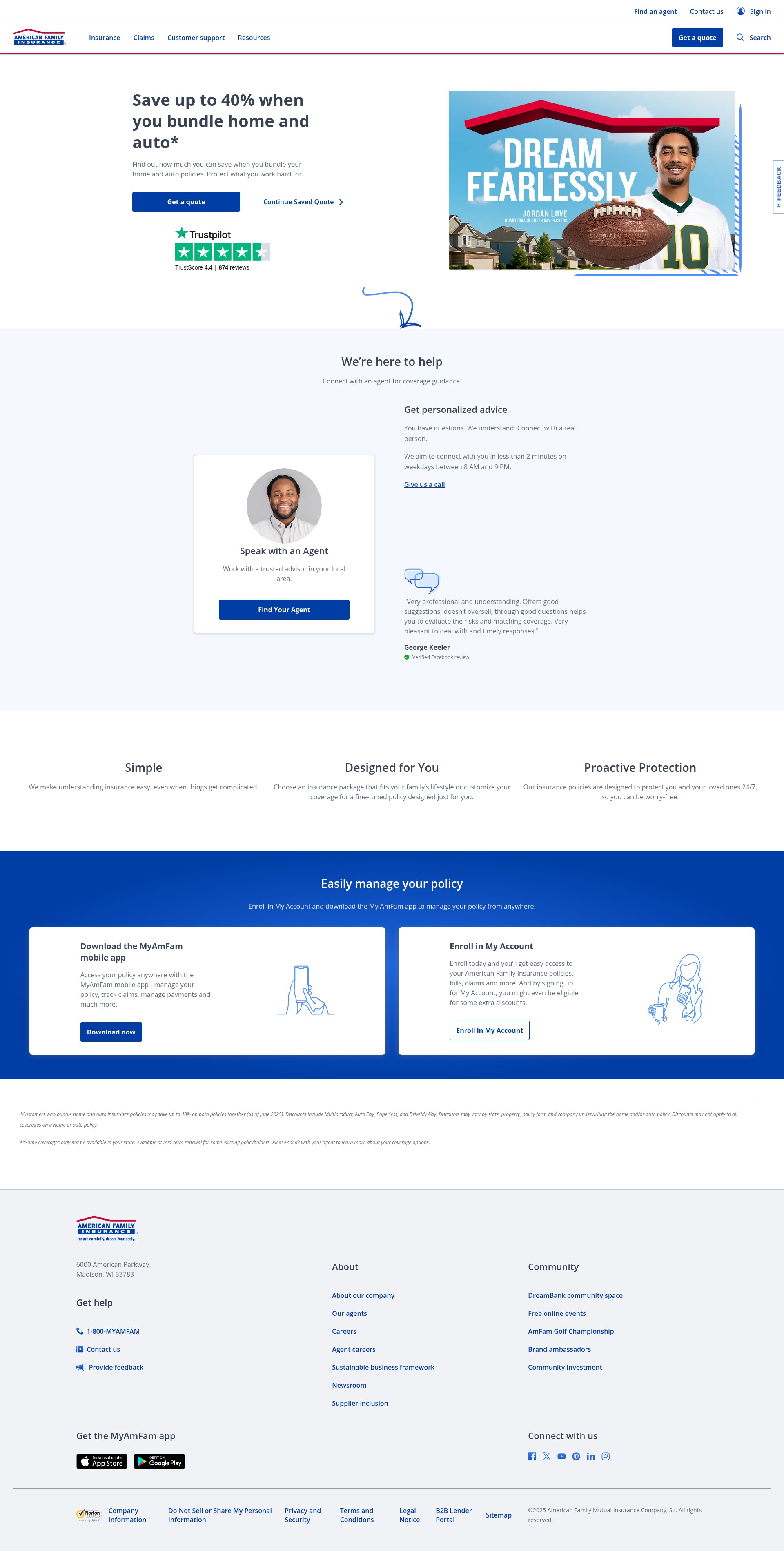 Landing Page