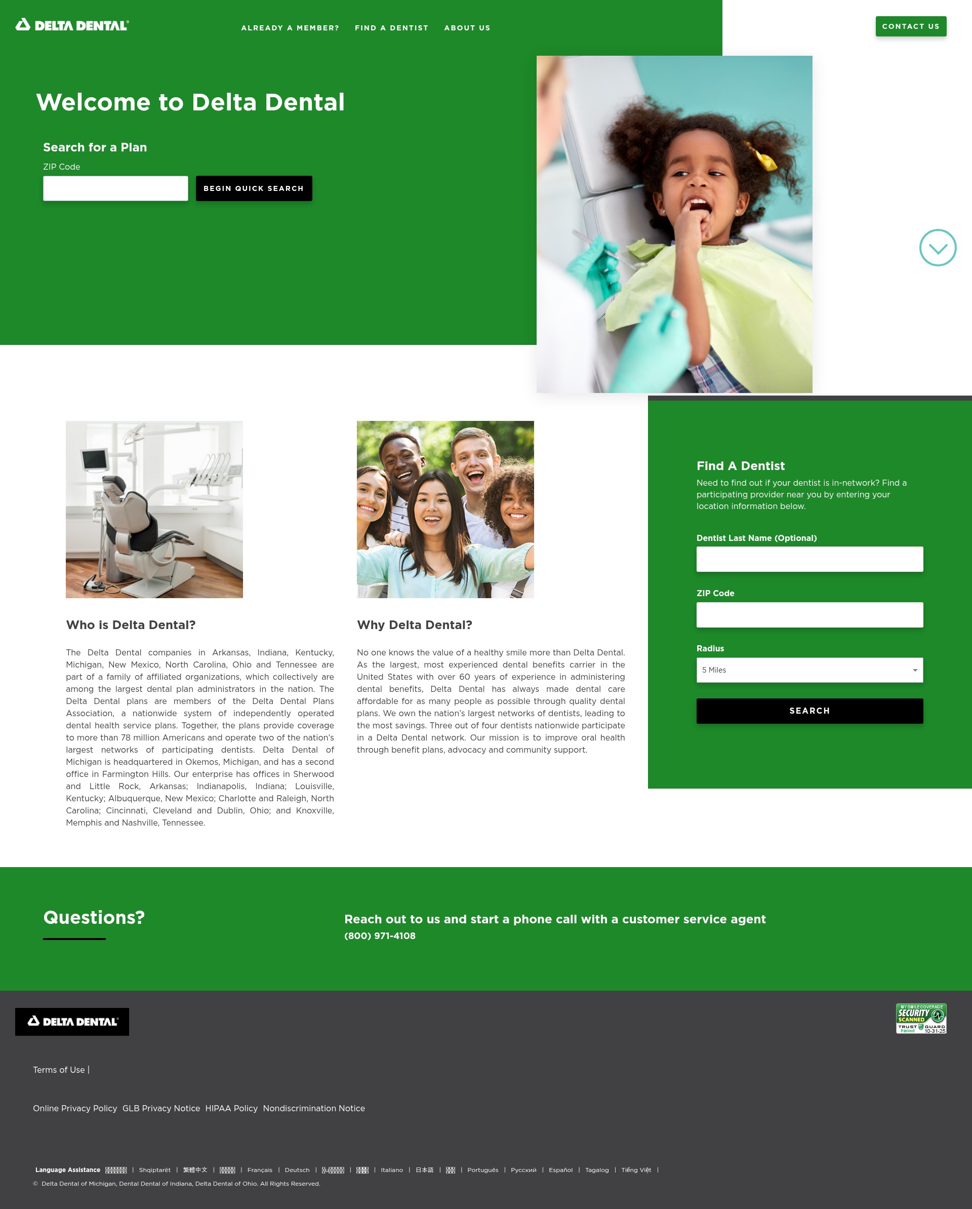 Landing Page