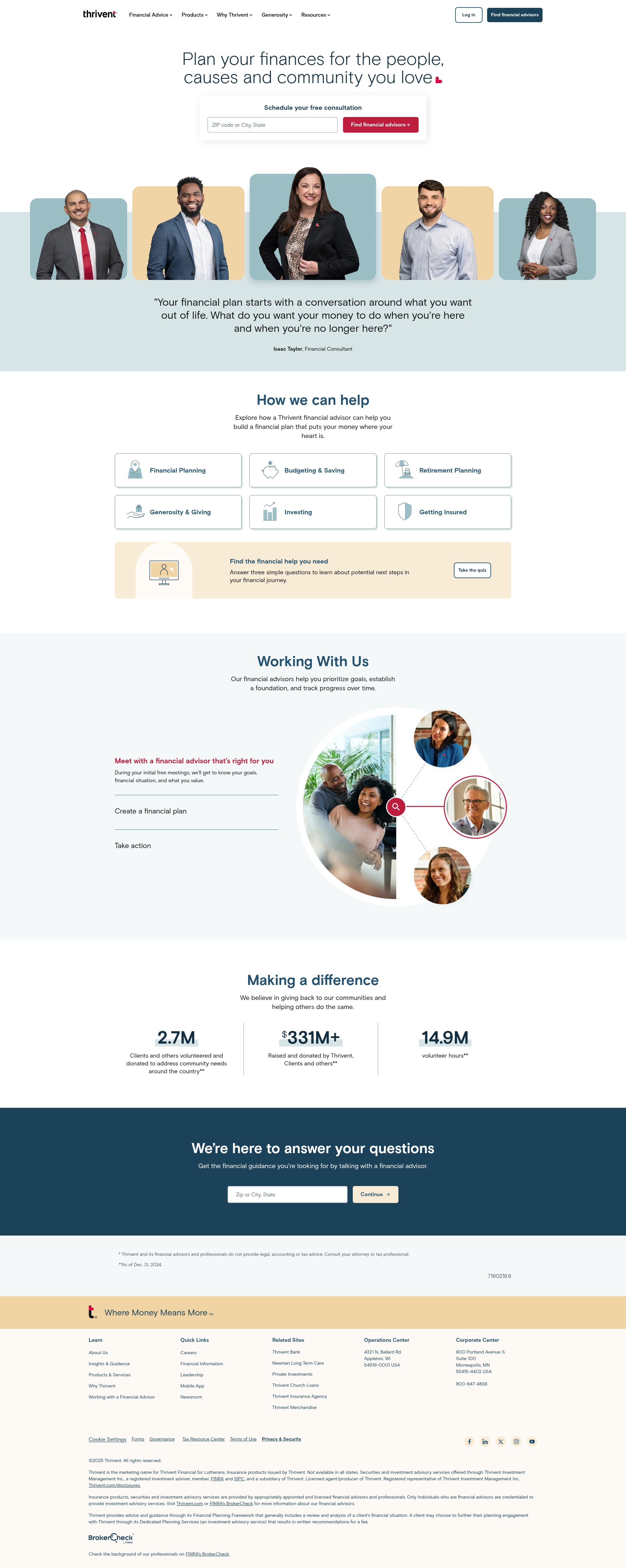Landing Page