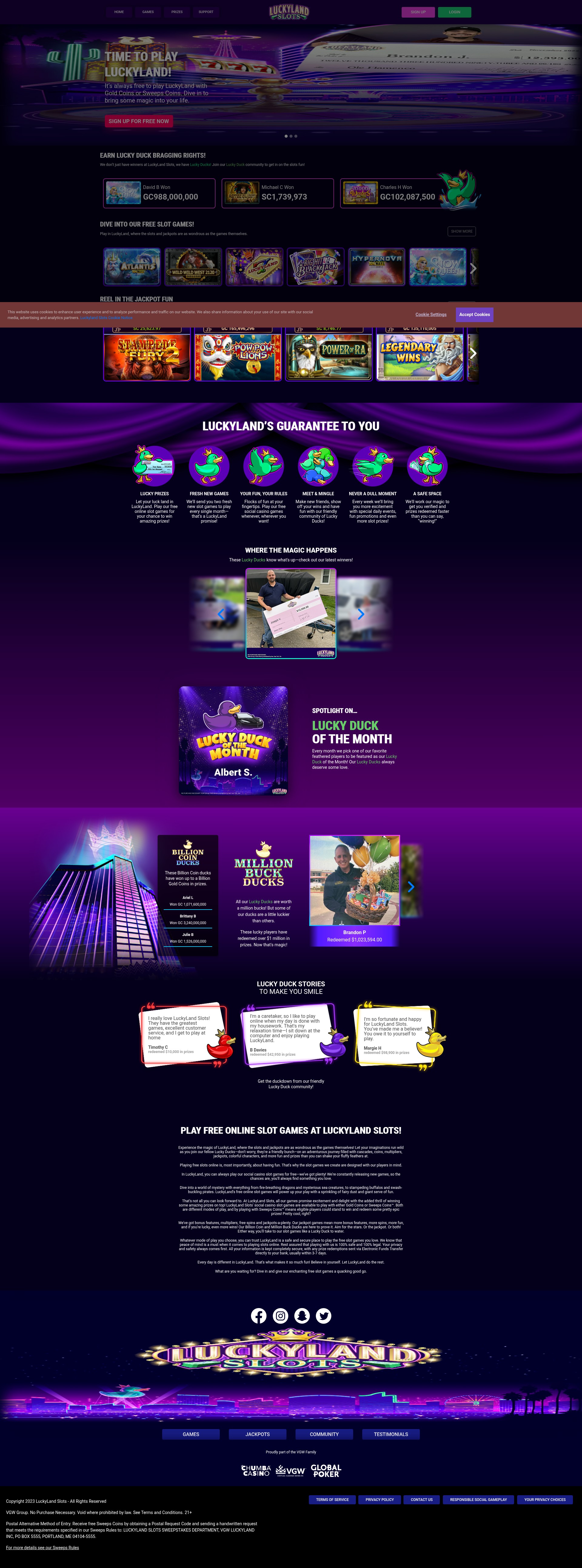 Landing Page
