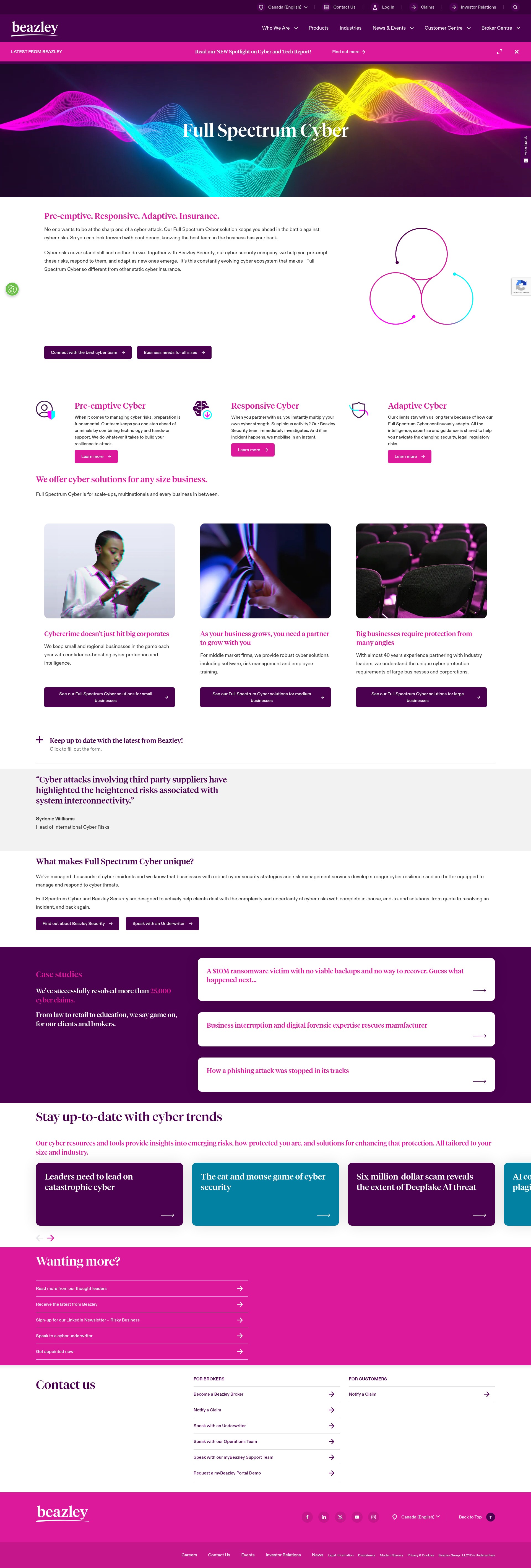 Landing Page