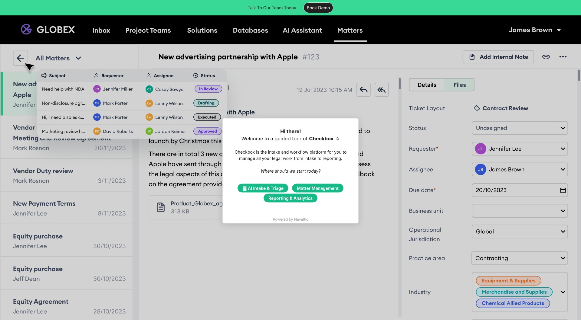 Landing Page