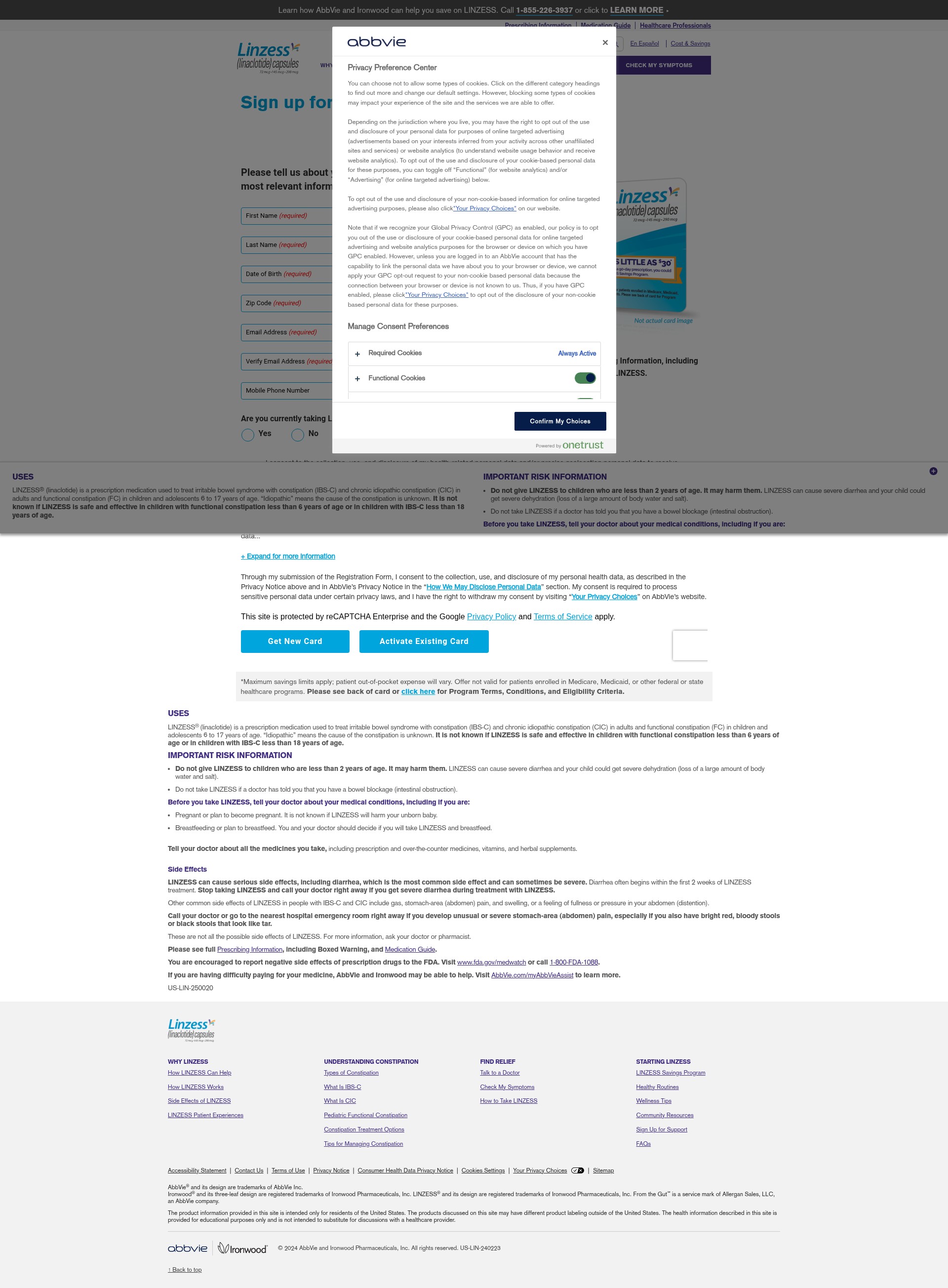 Landing Page