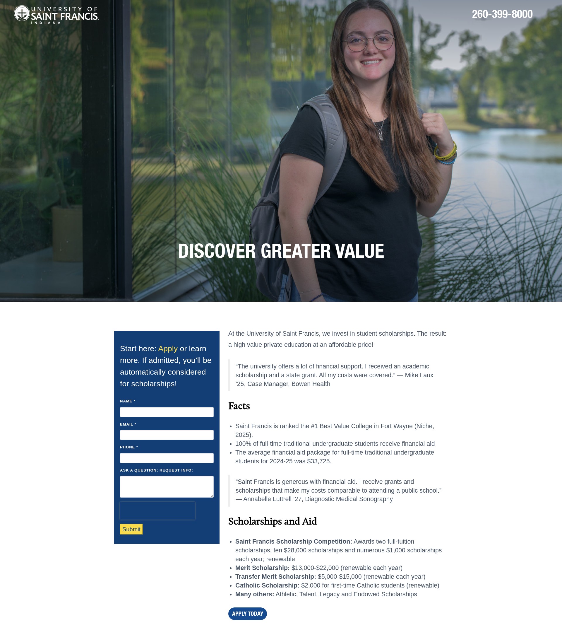 Landing Page