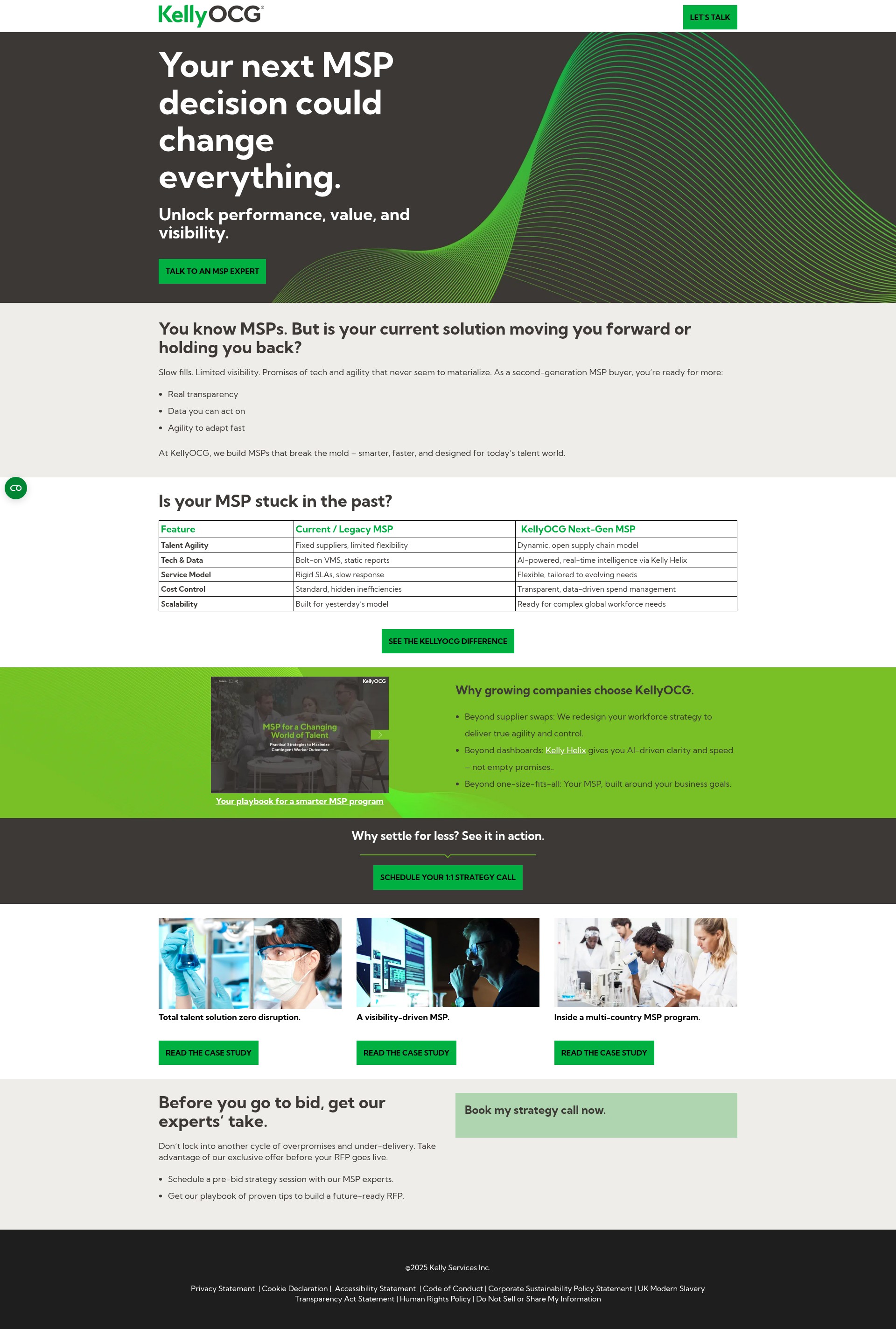 Landing Page