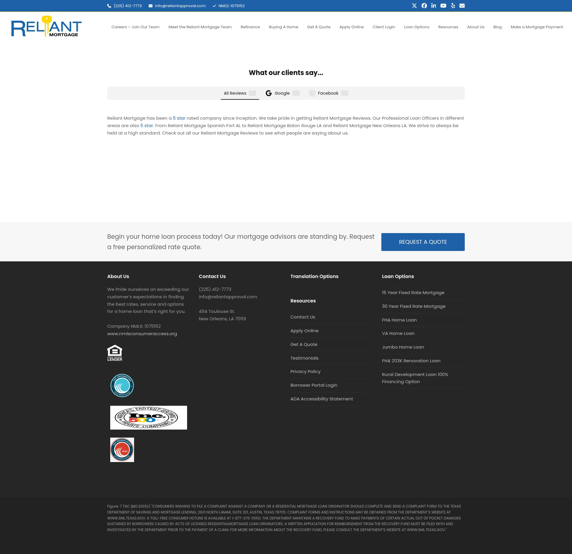 Landing Page