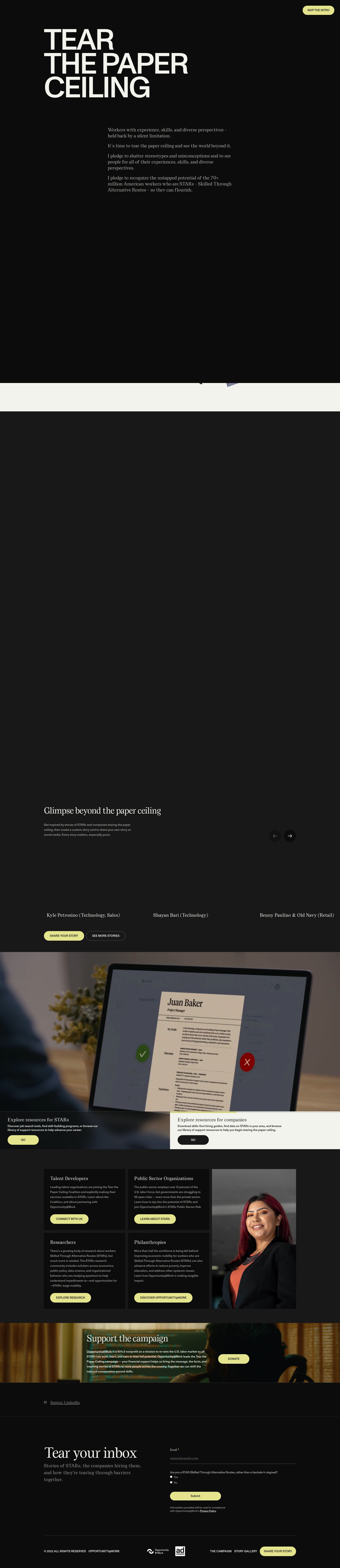 Landing Page