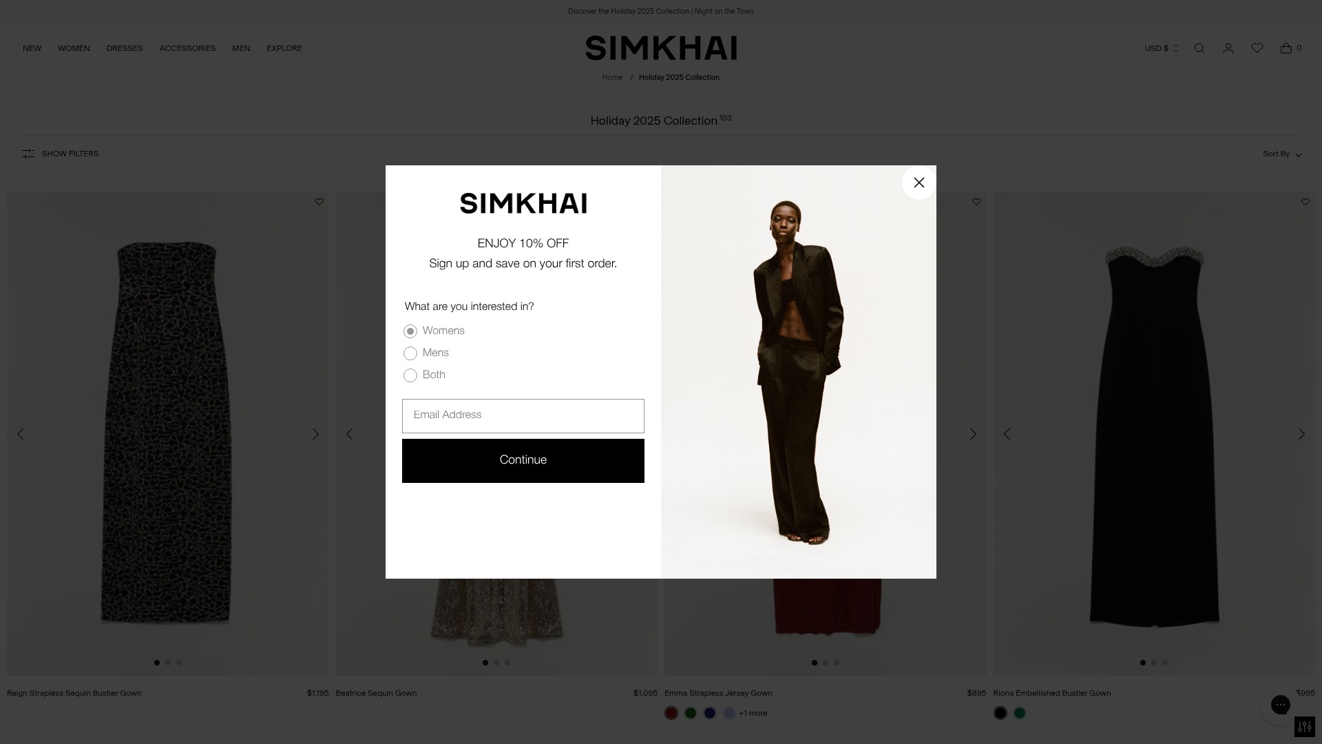 Landing Page