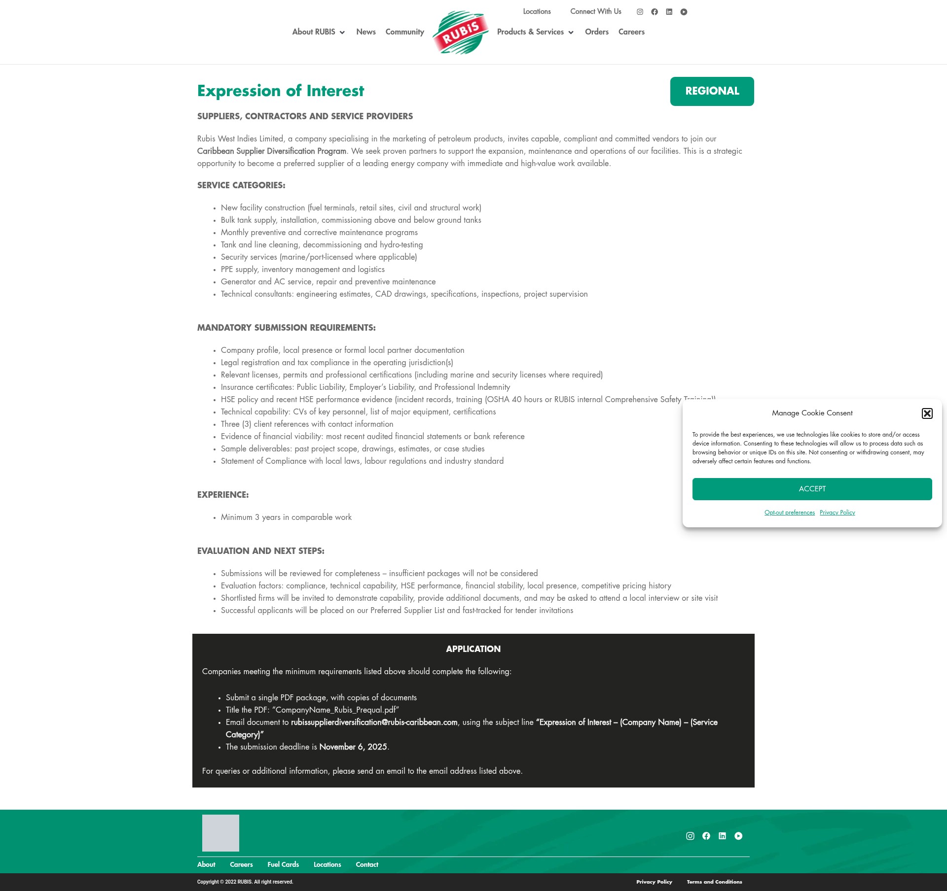 Landing Page