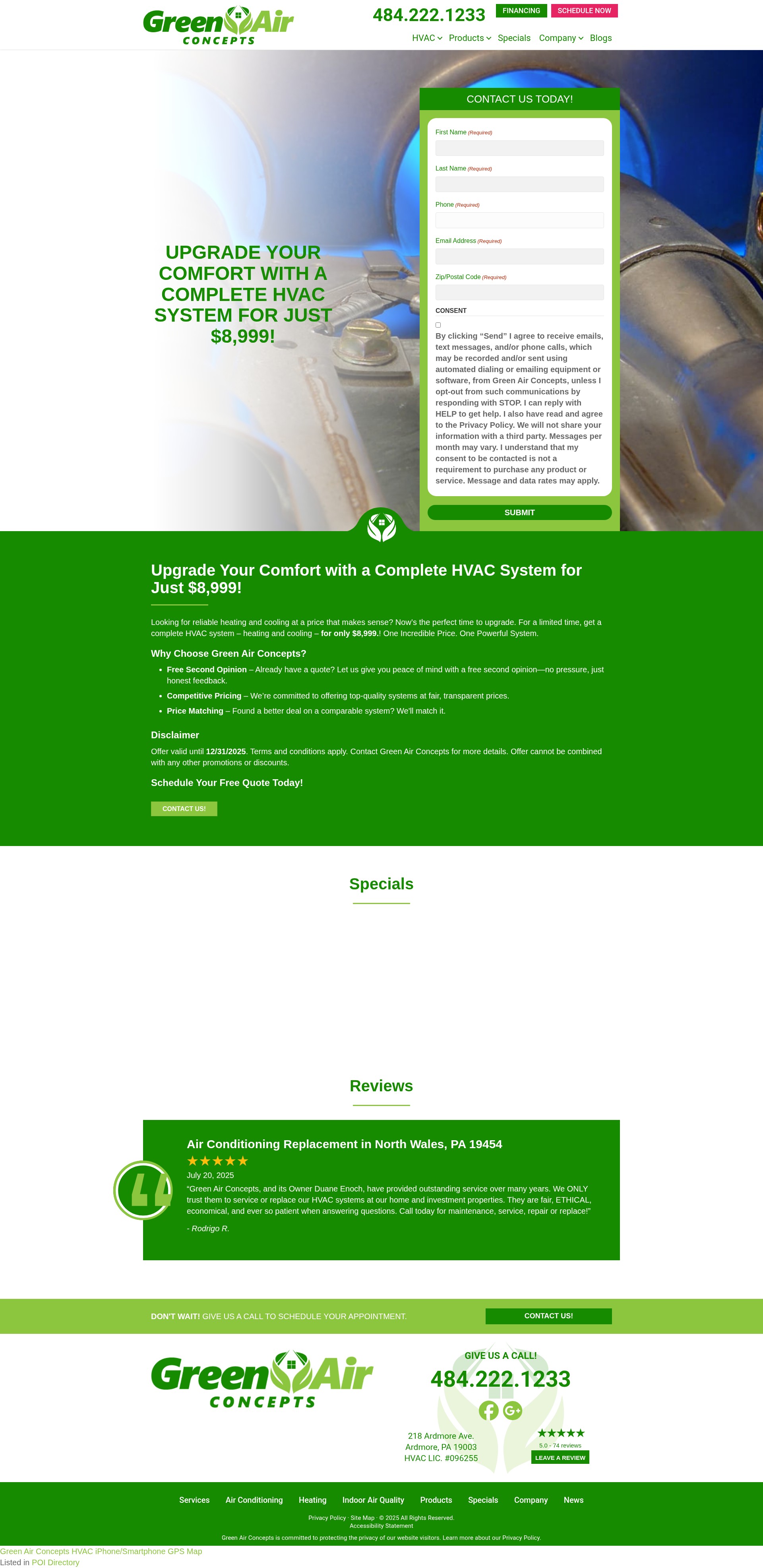 Landing Page