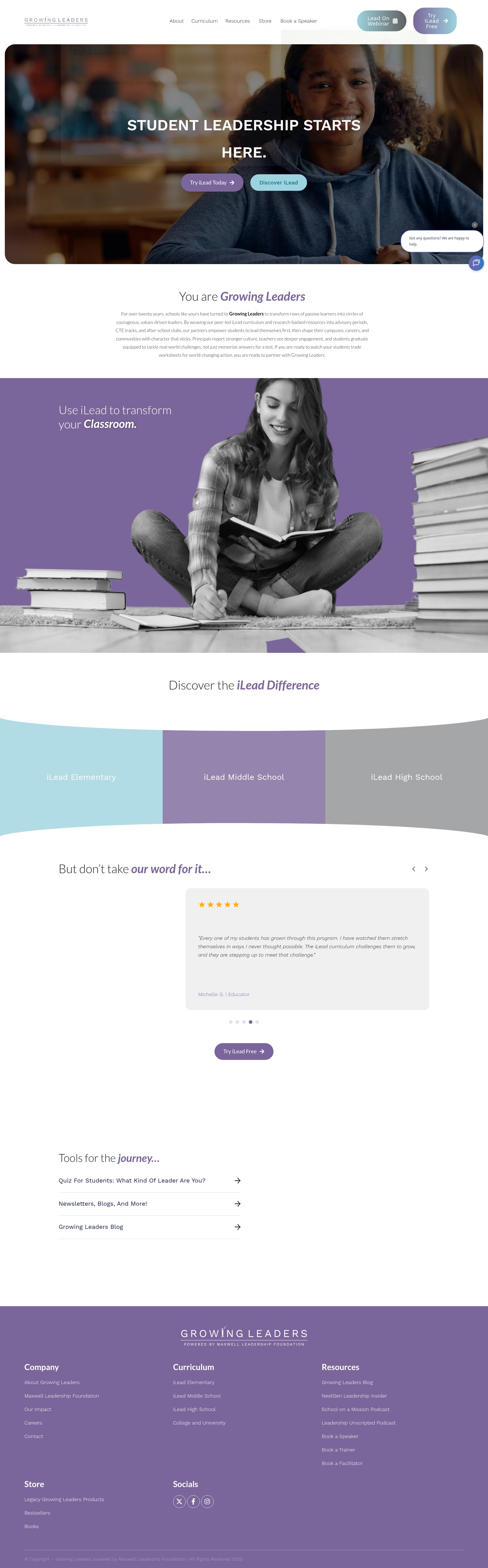 Landing Page