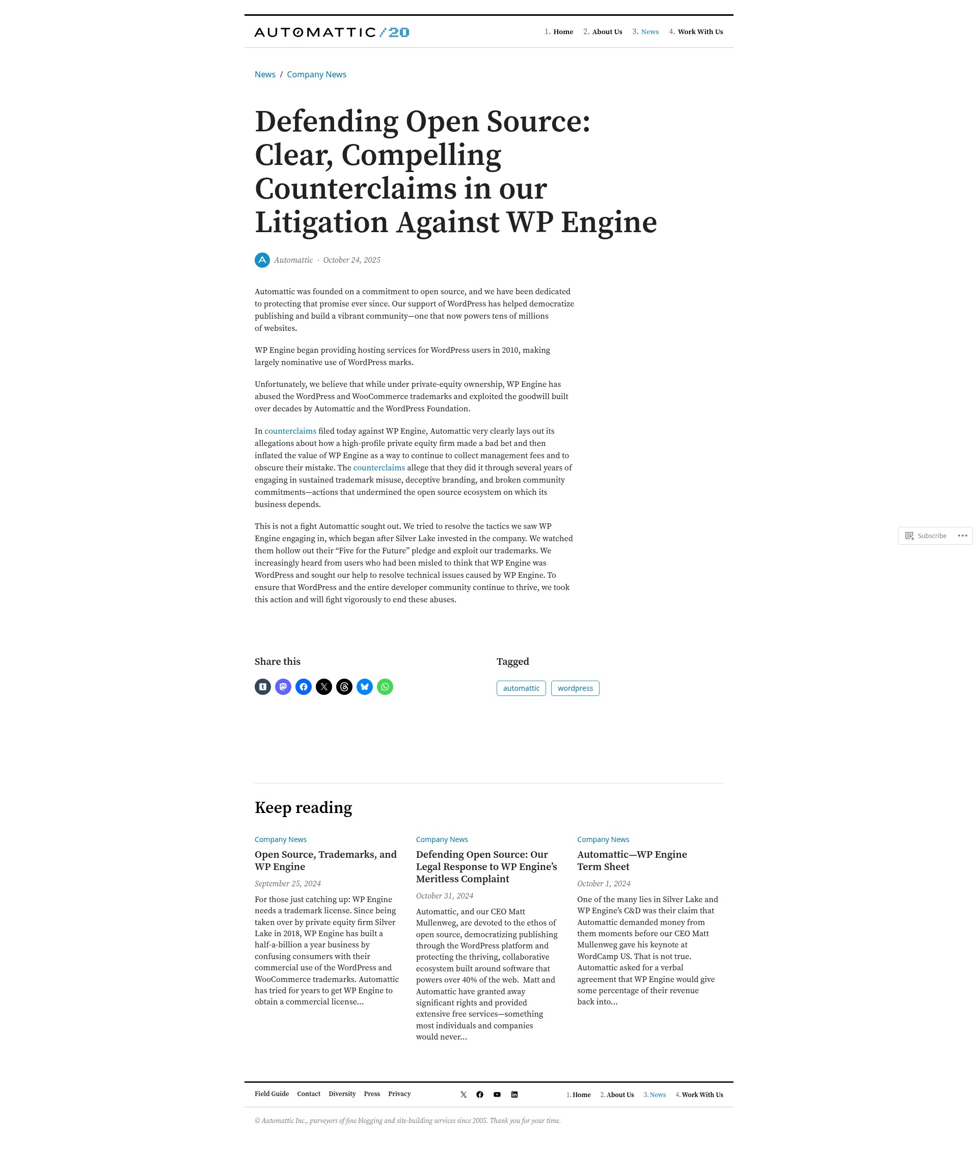 Landing Page
