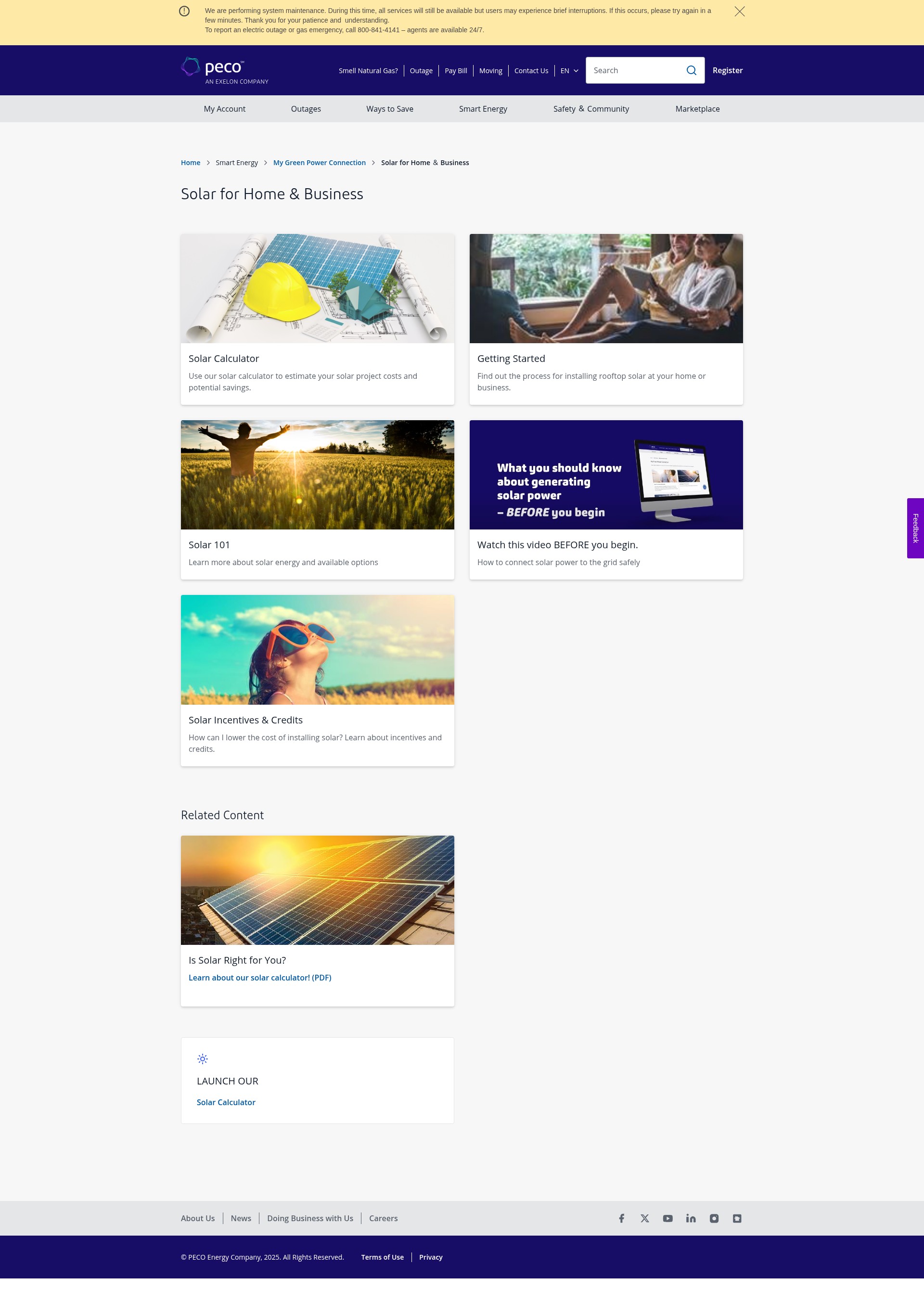 Landing Page