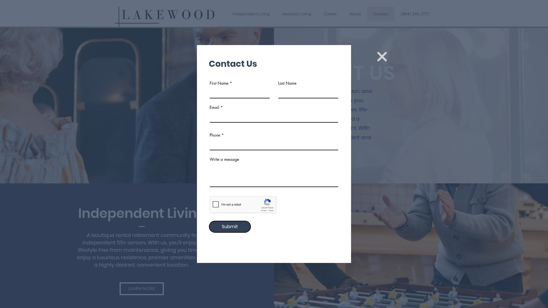 Landing Page