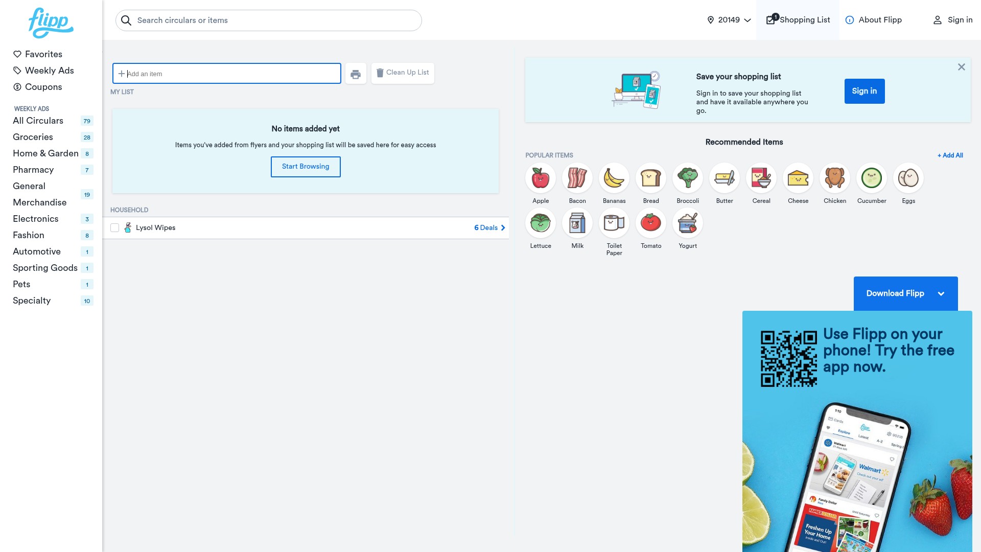 Landing Page