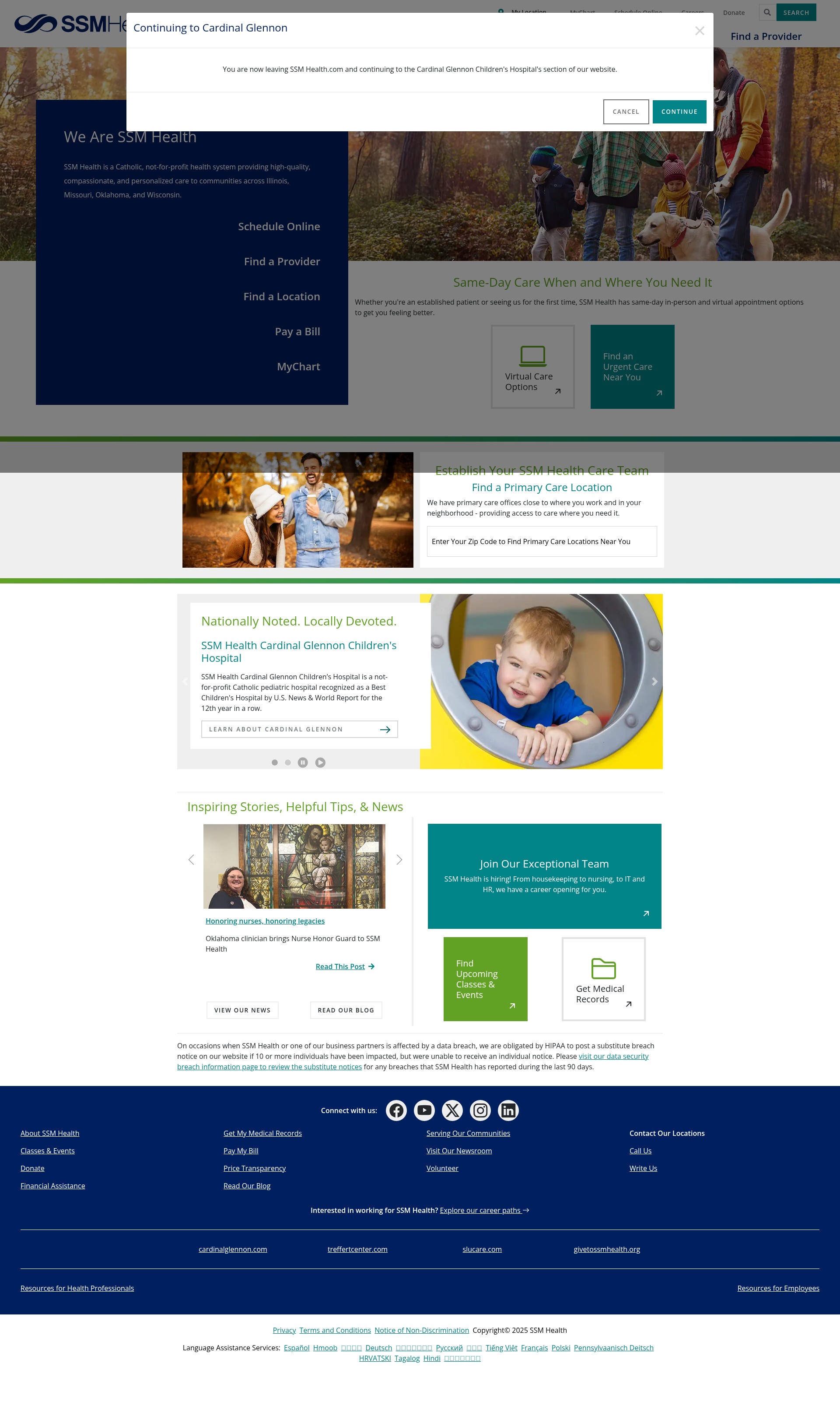 Landing Page