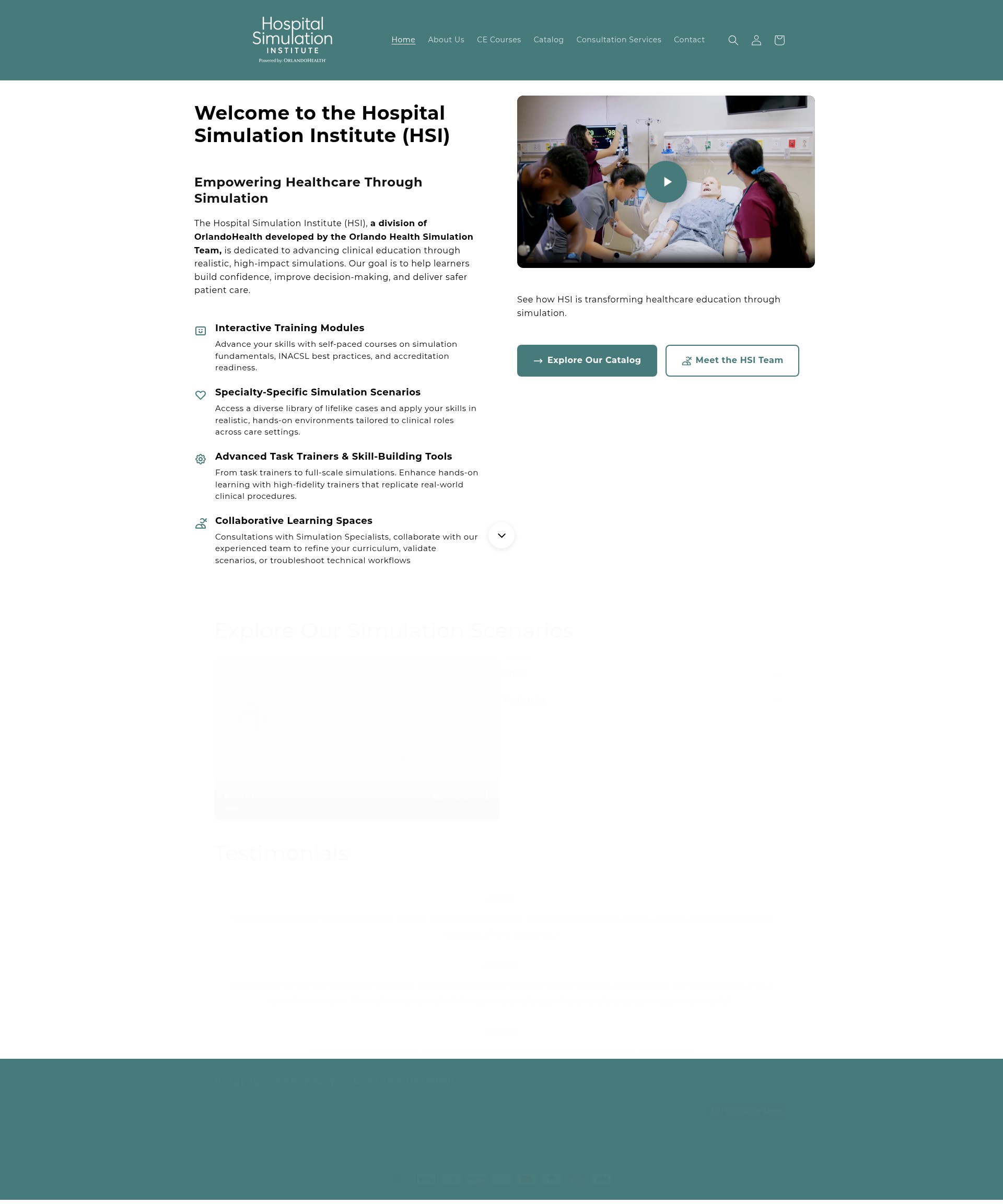 Landing Page