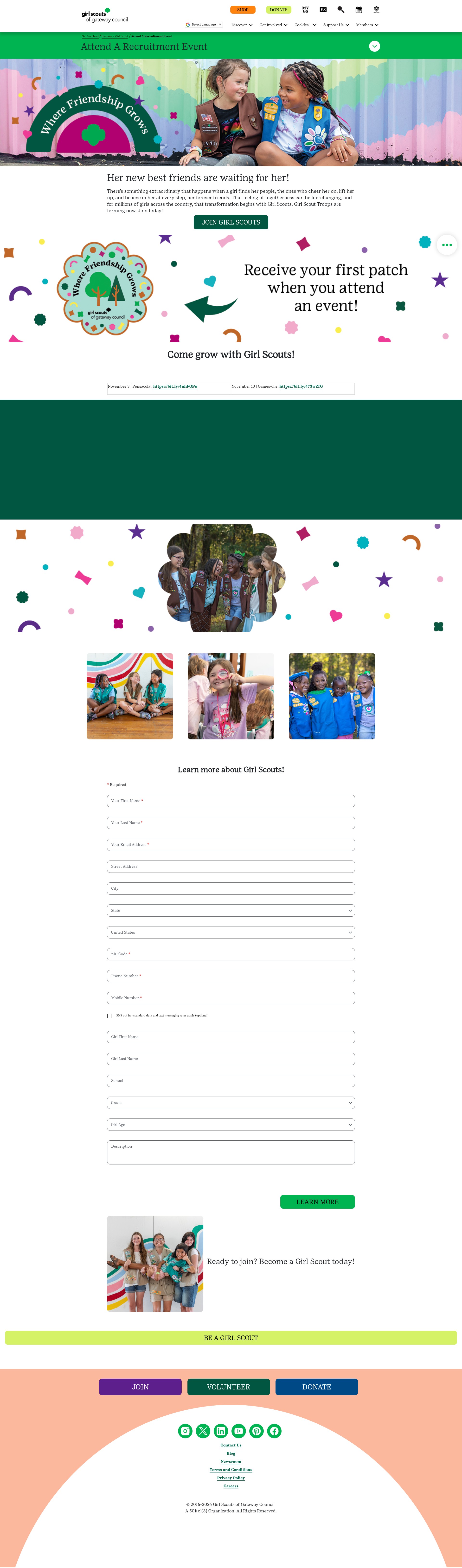 Landing Page