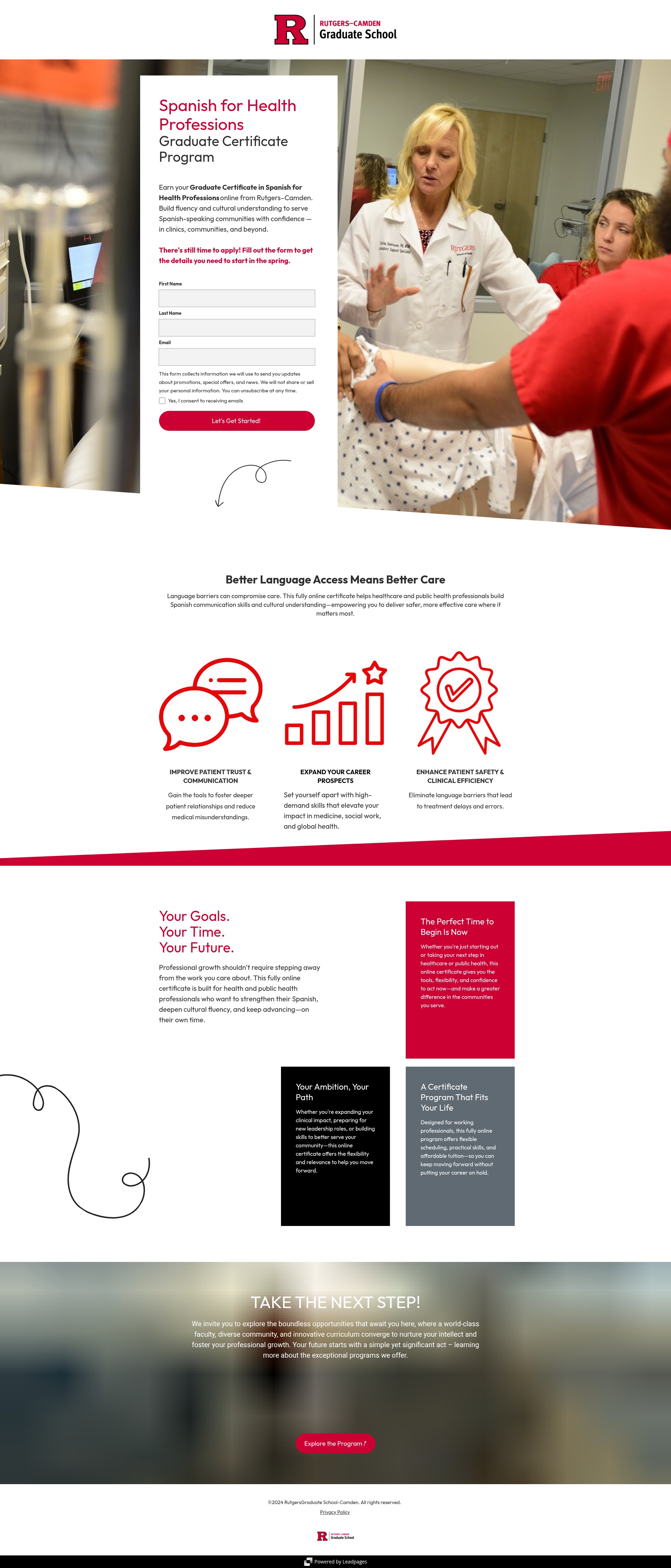 Landing Page