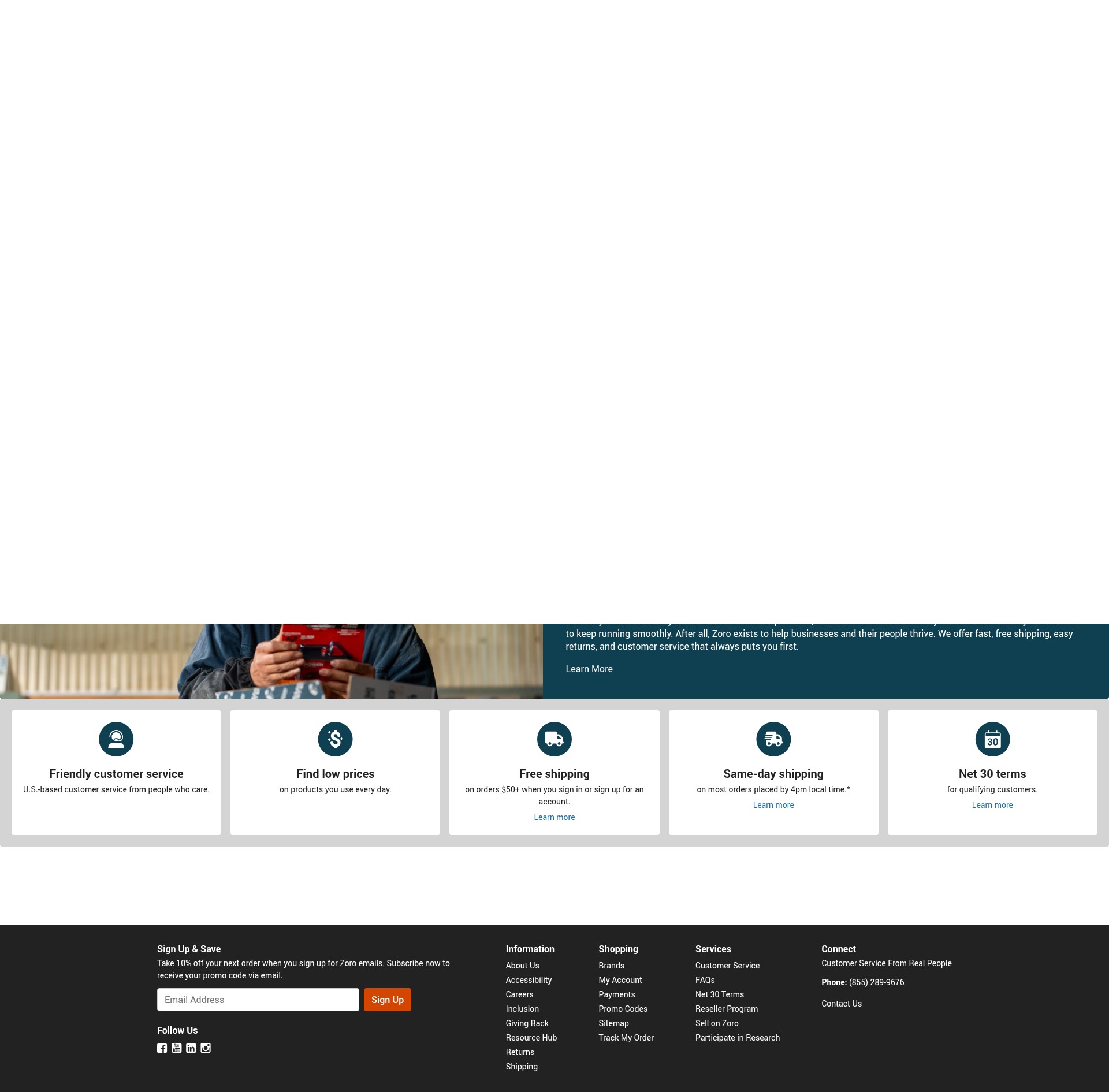 Landing Page
